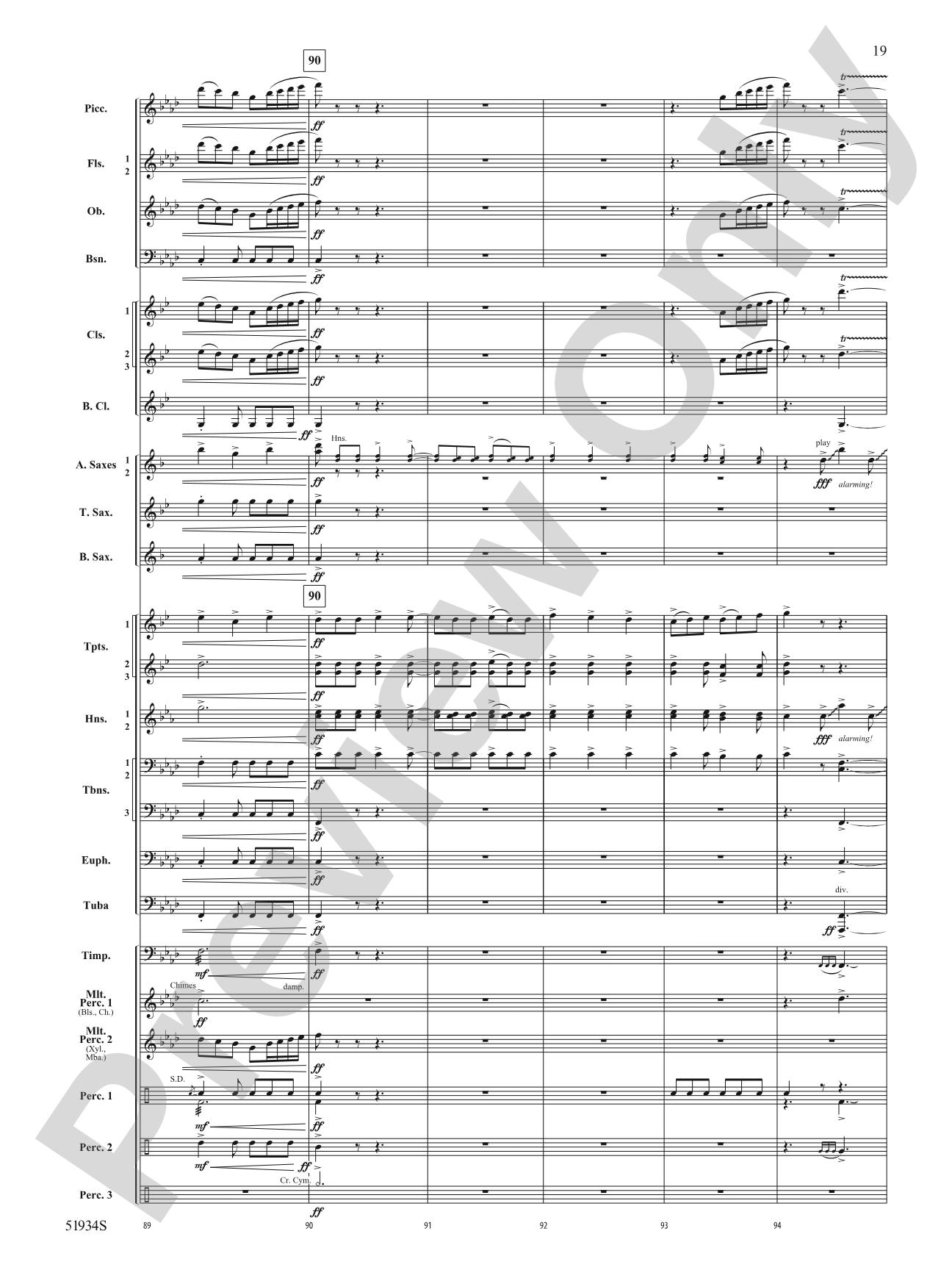 Pirates Revenge: Concert Band Conductor Score & Parts