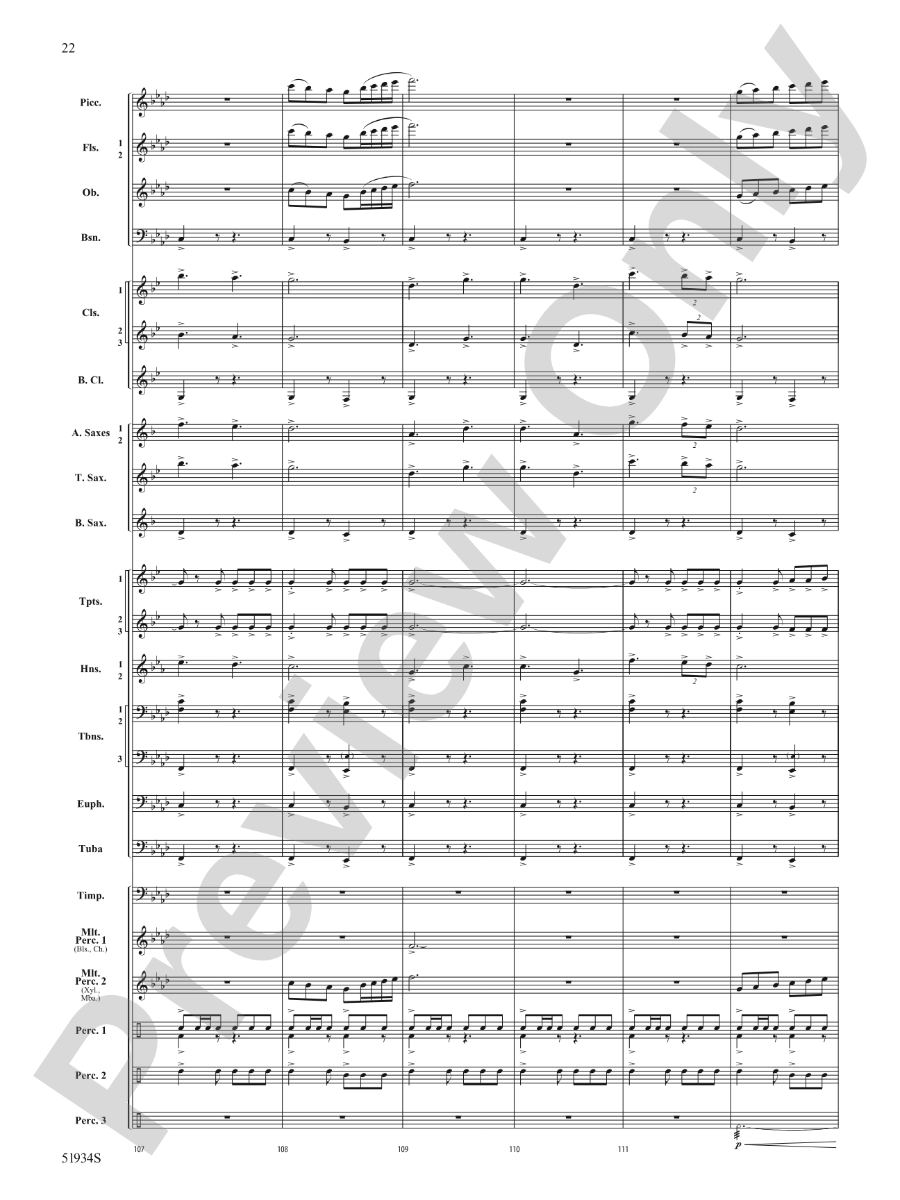 Pirates Revenge: Concert Band Conductor Score & Parts