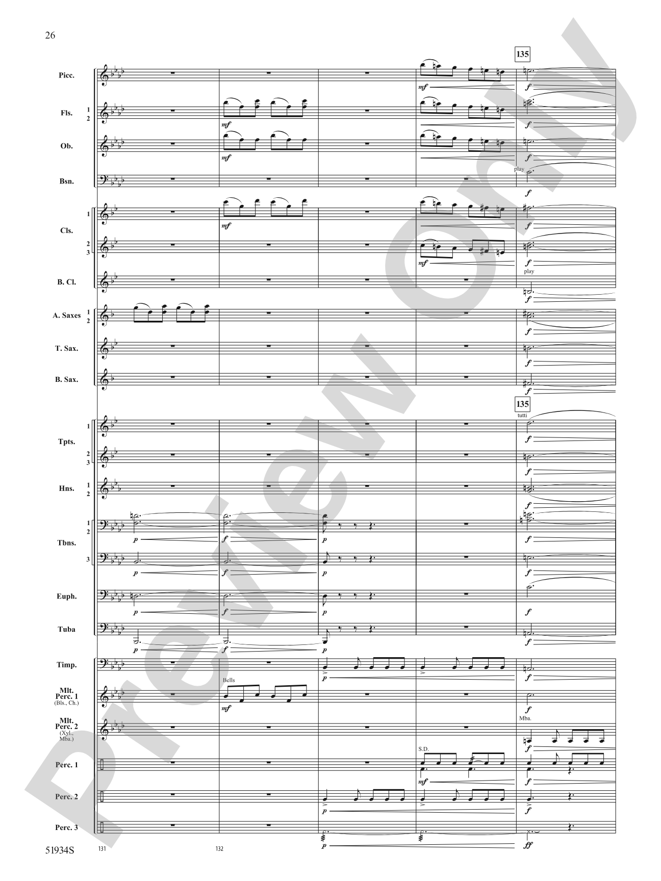 Pirates Revenge: Concert Band Conductor Score & Parts