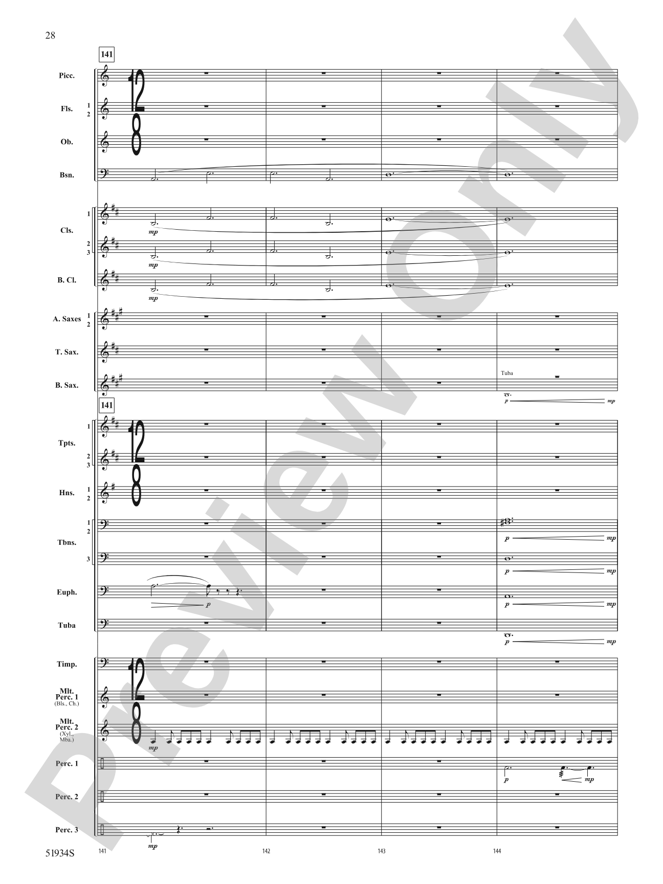 Pirates Revenge: Concert Band Conductor Score & Parts