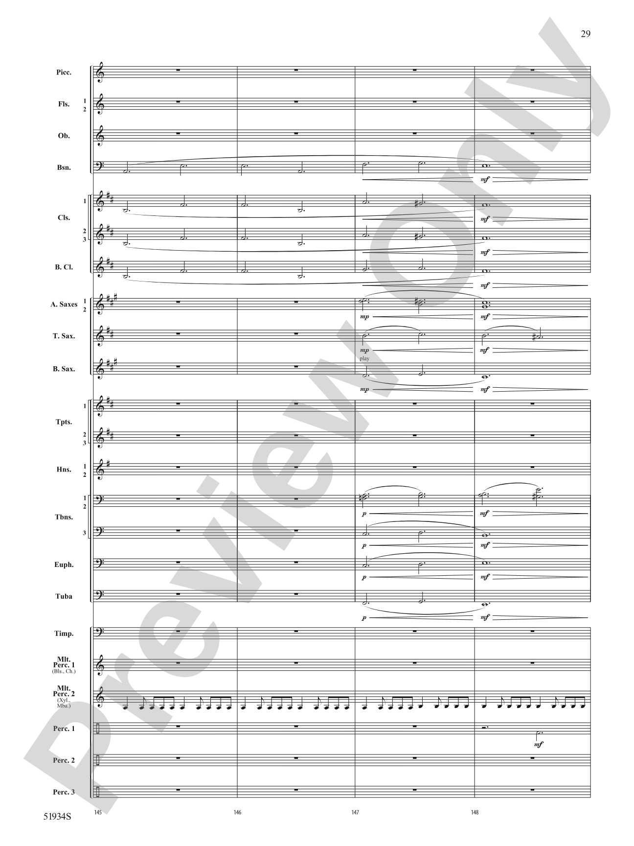 Pirates Revenge: Concert Band Conductor Score & Parts