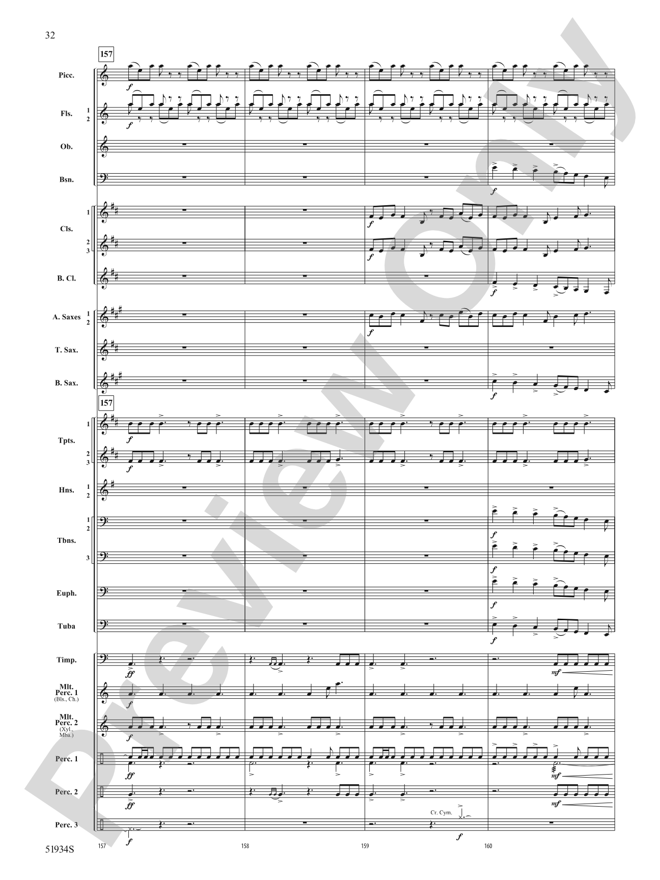Pirates Revenge: Concert Band Conductor Score & Parts