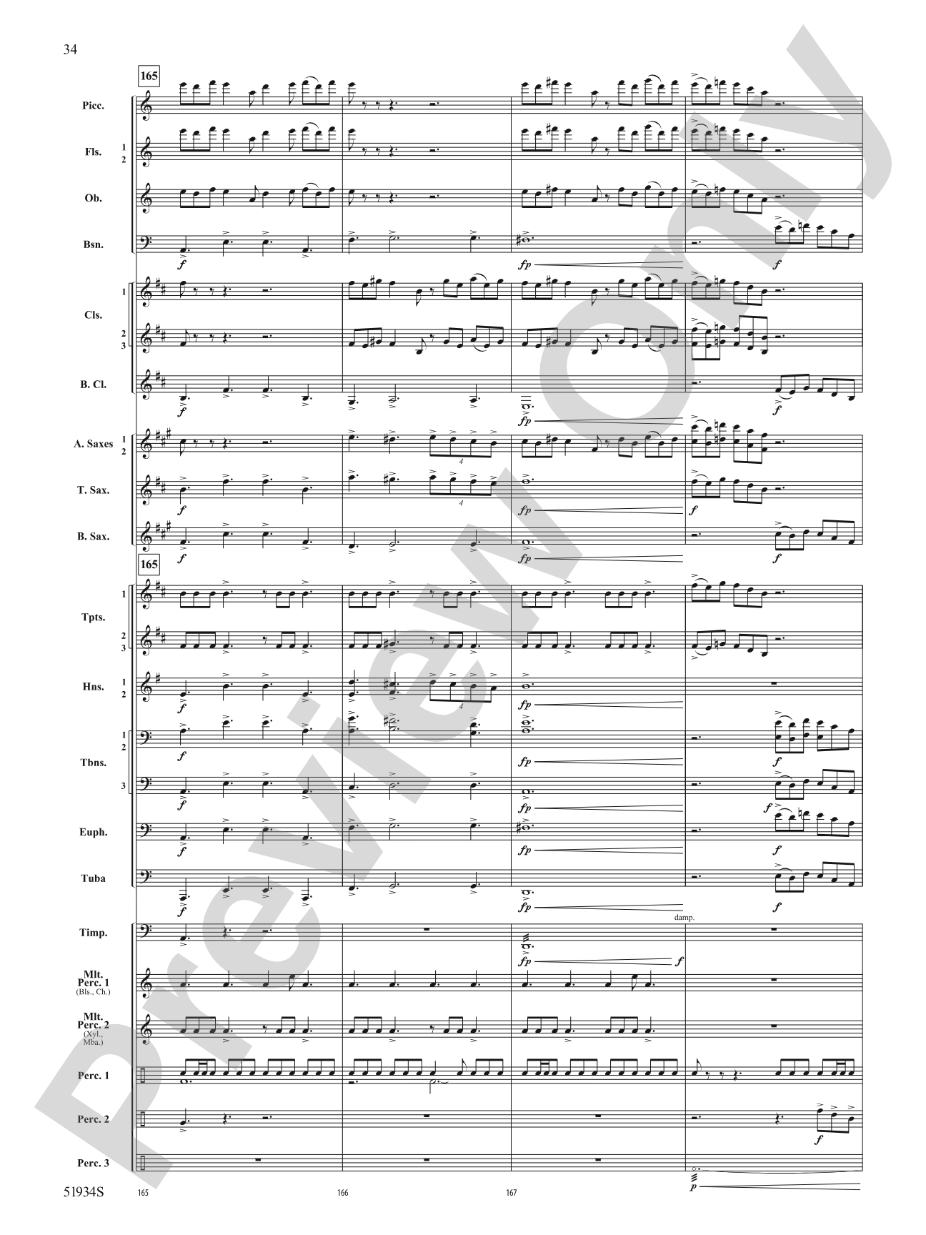Pirates Revenge: Concert Band Conductor Score & Parts