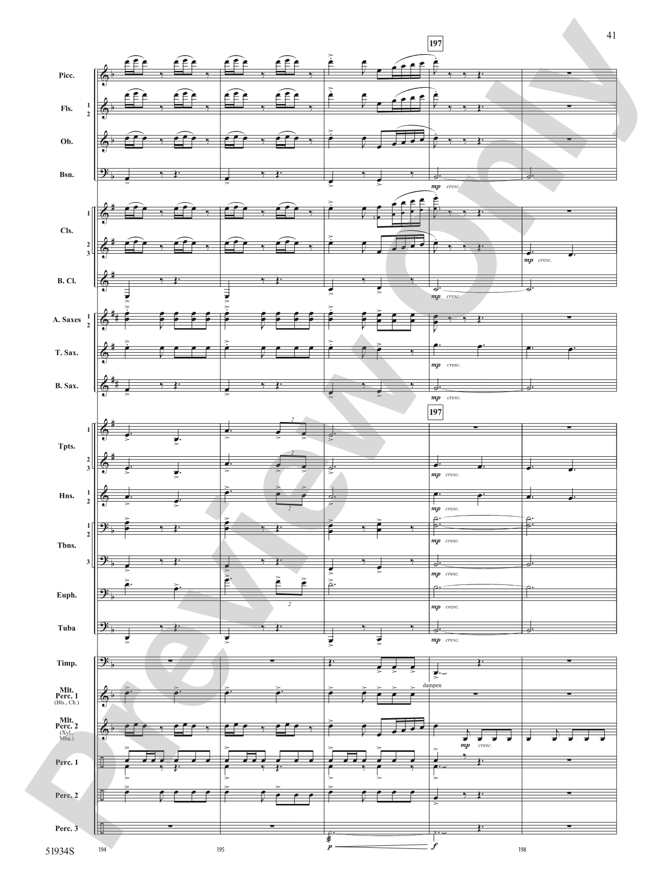 Pirates Revenge: Concert Band Conductor Score & Parts