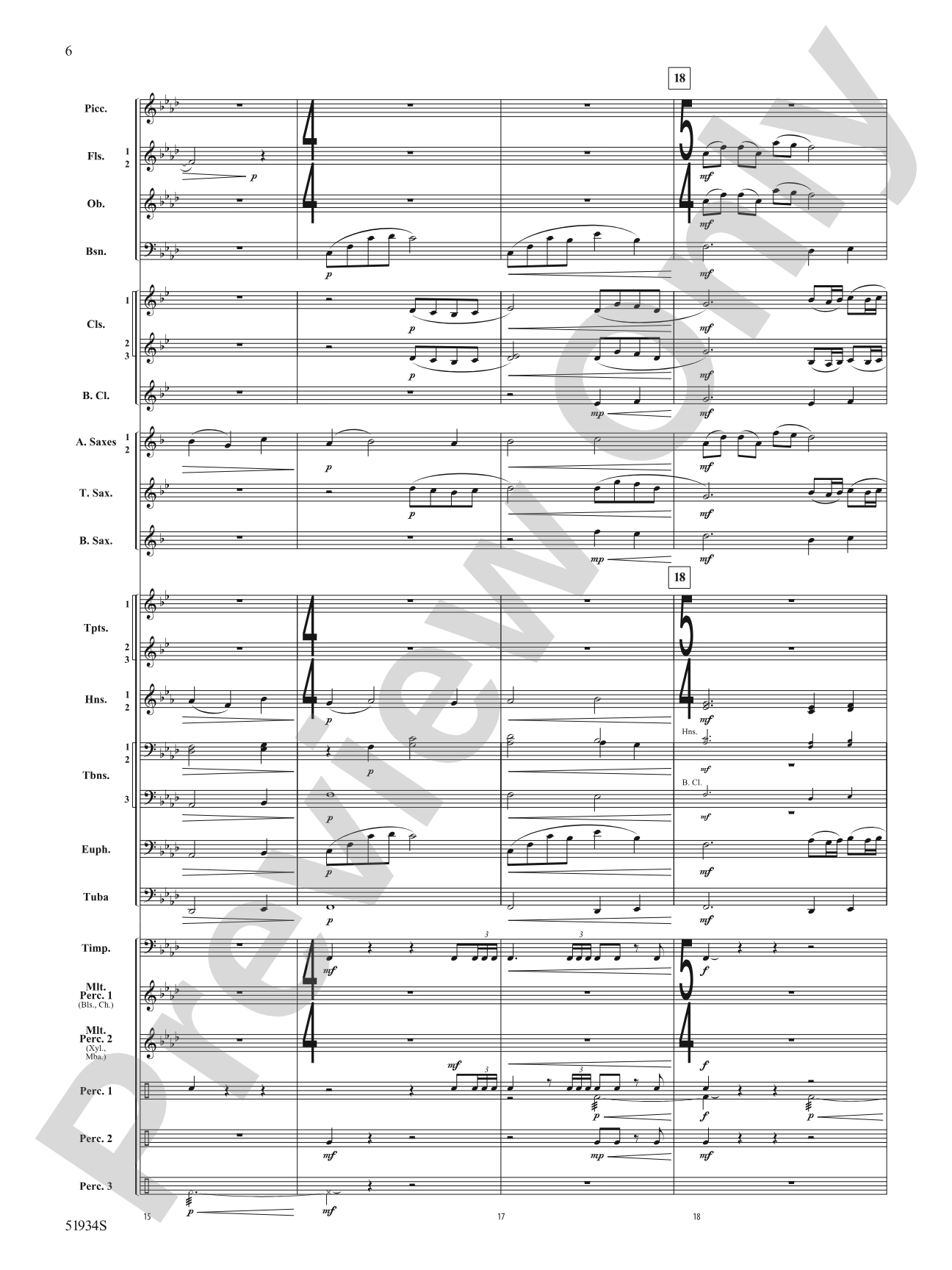 Pirates Revenge: Concert Band Conductor Score & Parts