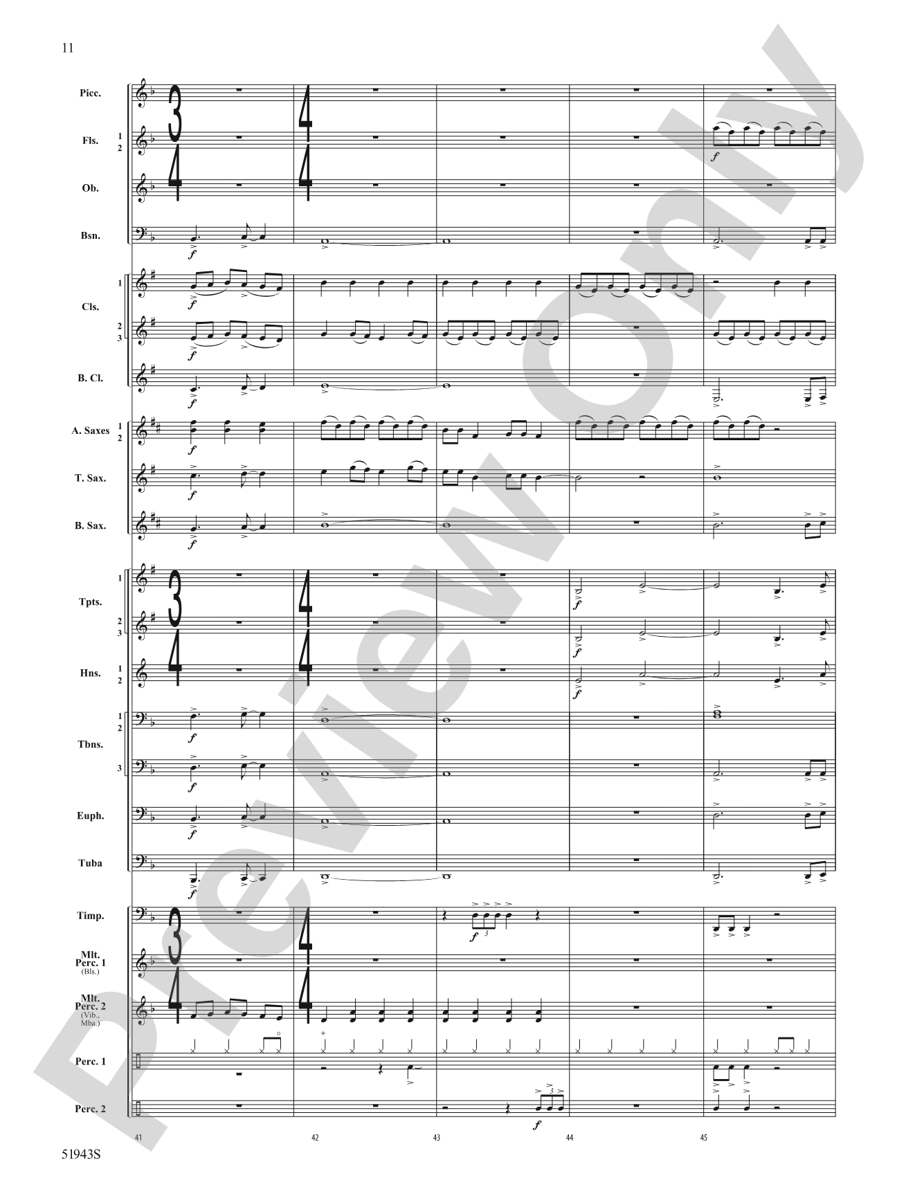 Rising From the Earth: Concert Band Conductor Score & Parts