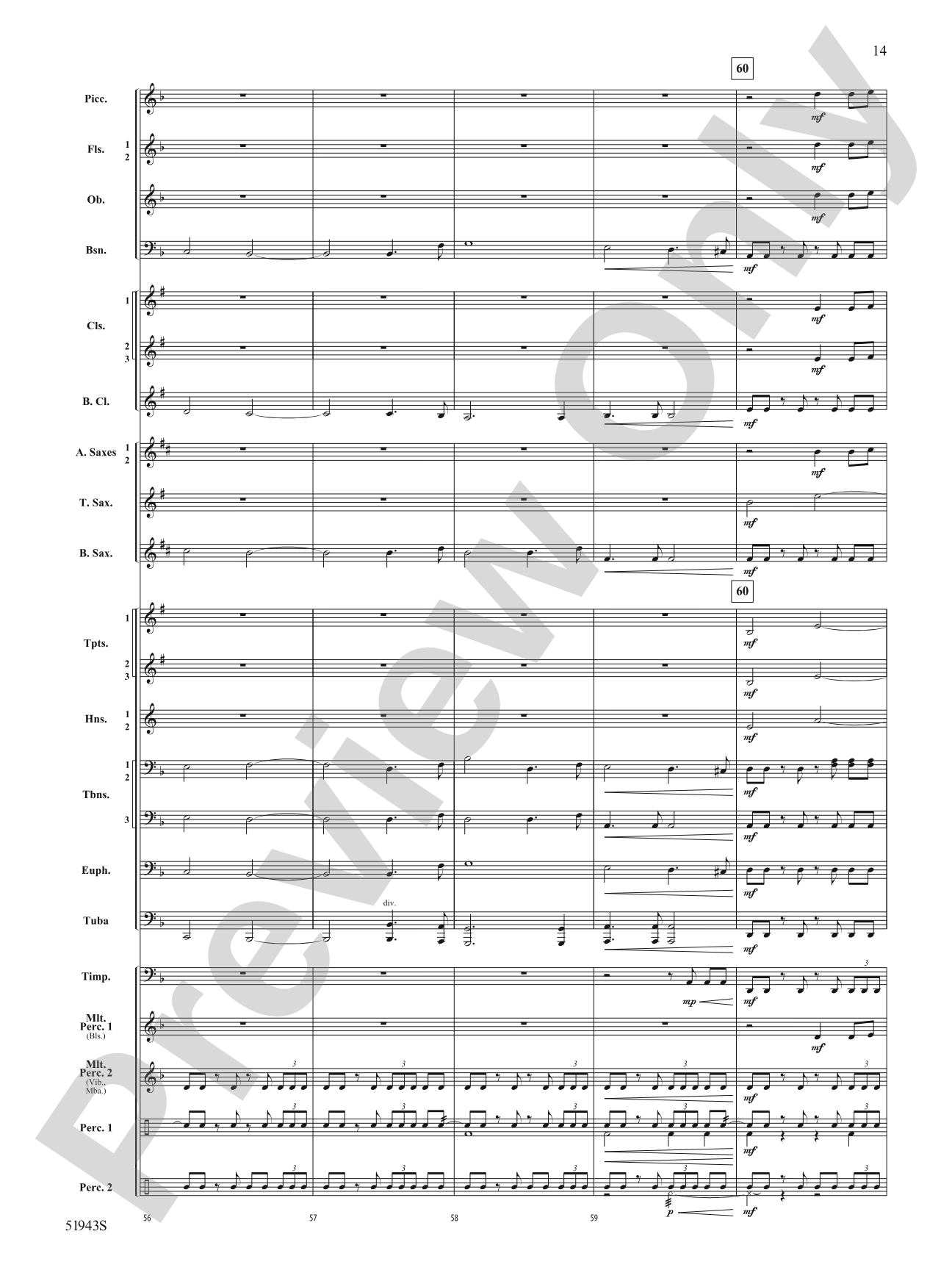 Rising From the Earth: Concert Band Conductor Score & Parts