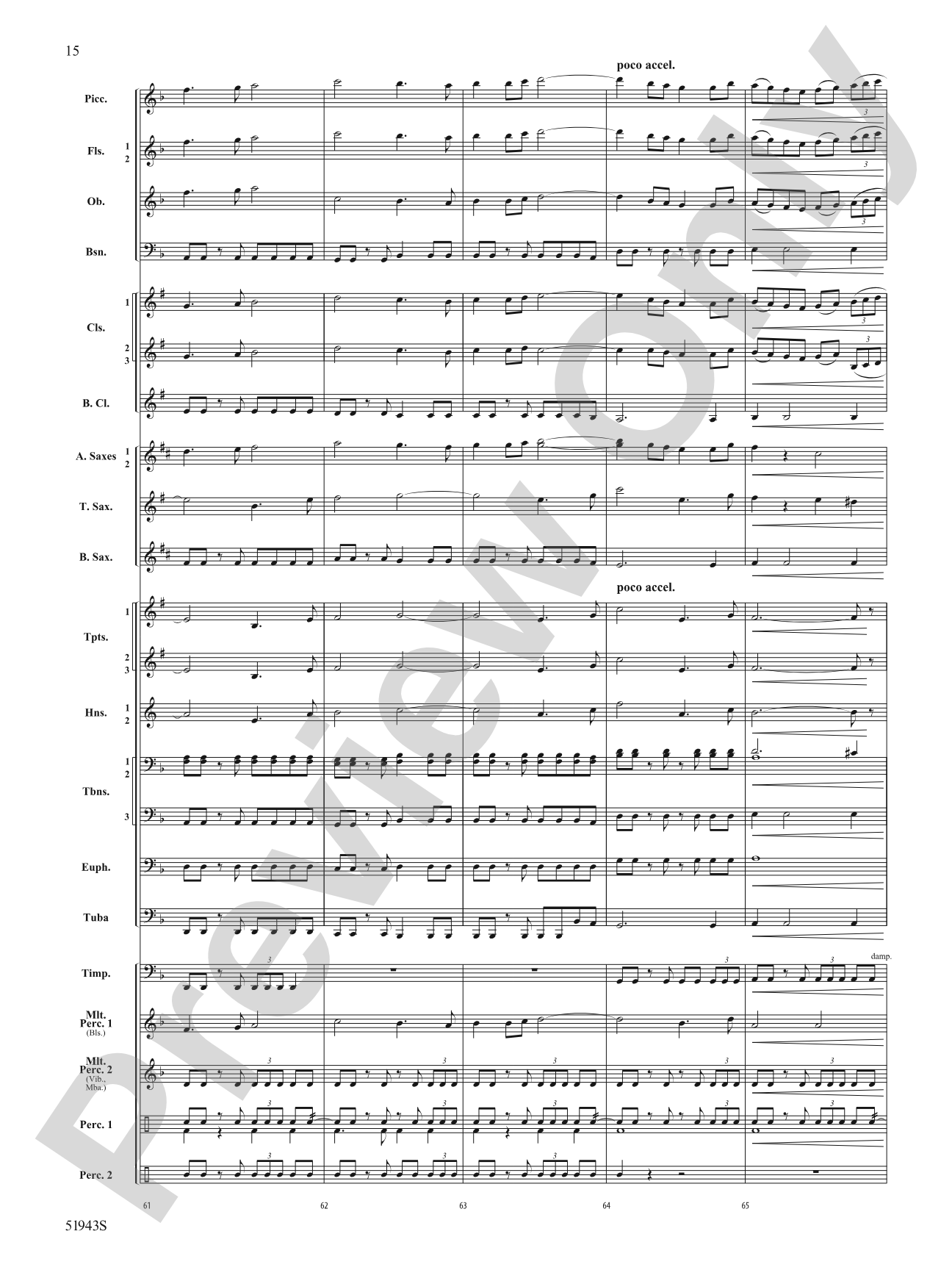 Rising From the Earth: Concert Band Conductor Score & Parts