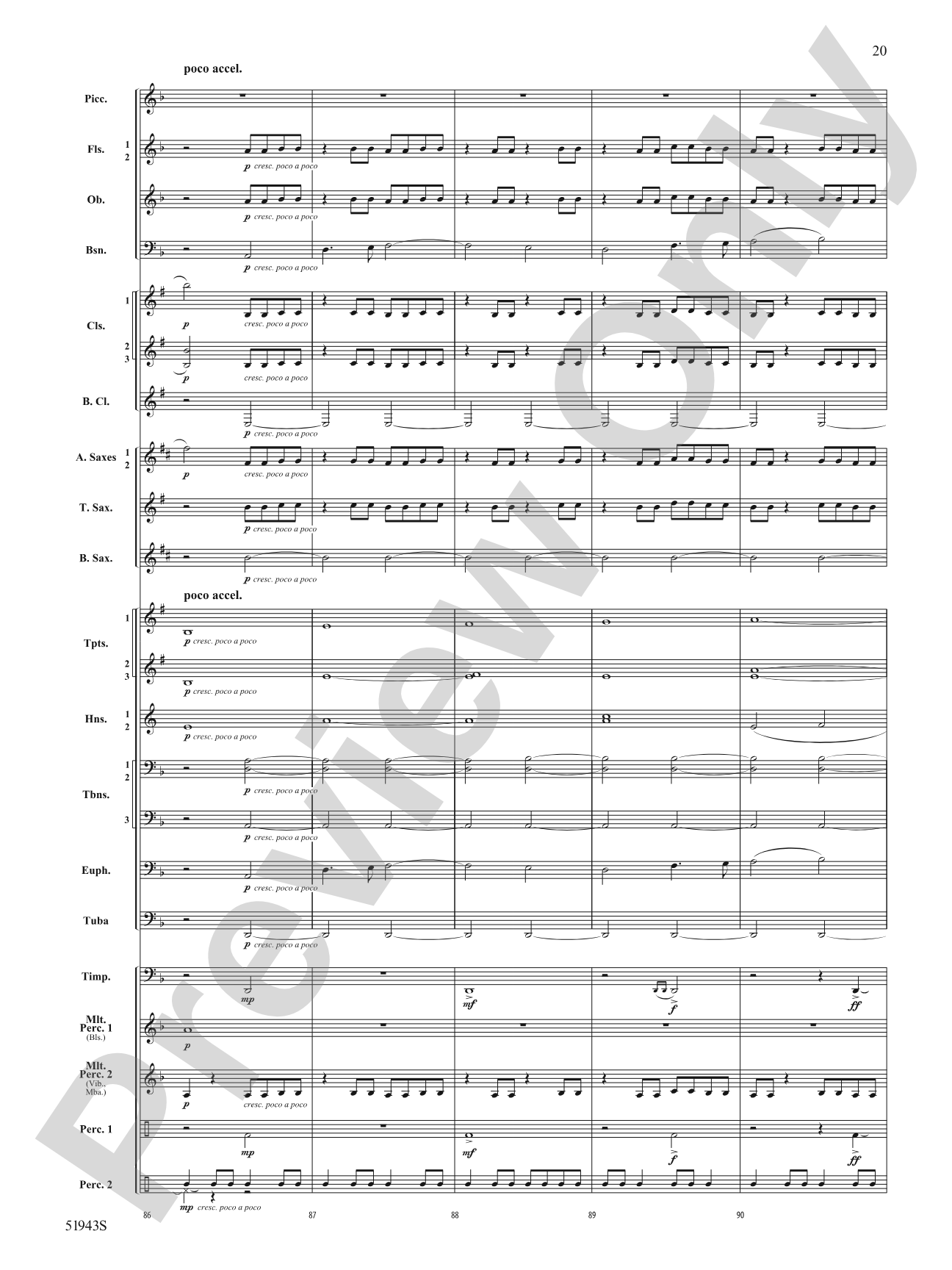 Rising From the Earth: Concert Band Conductor Score & Parts