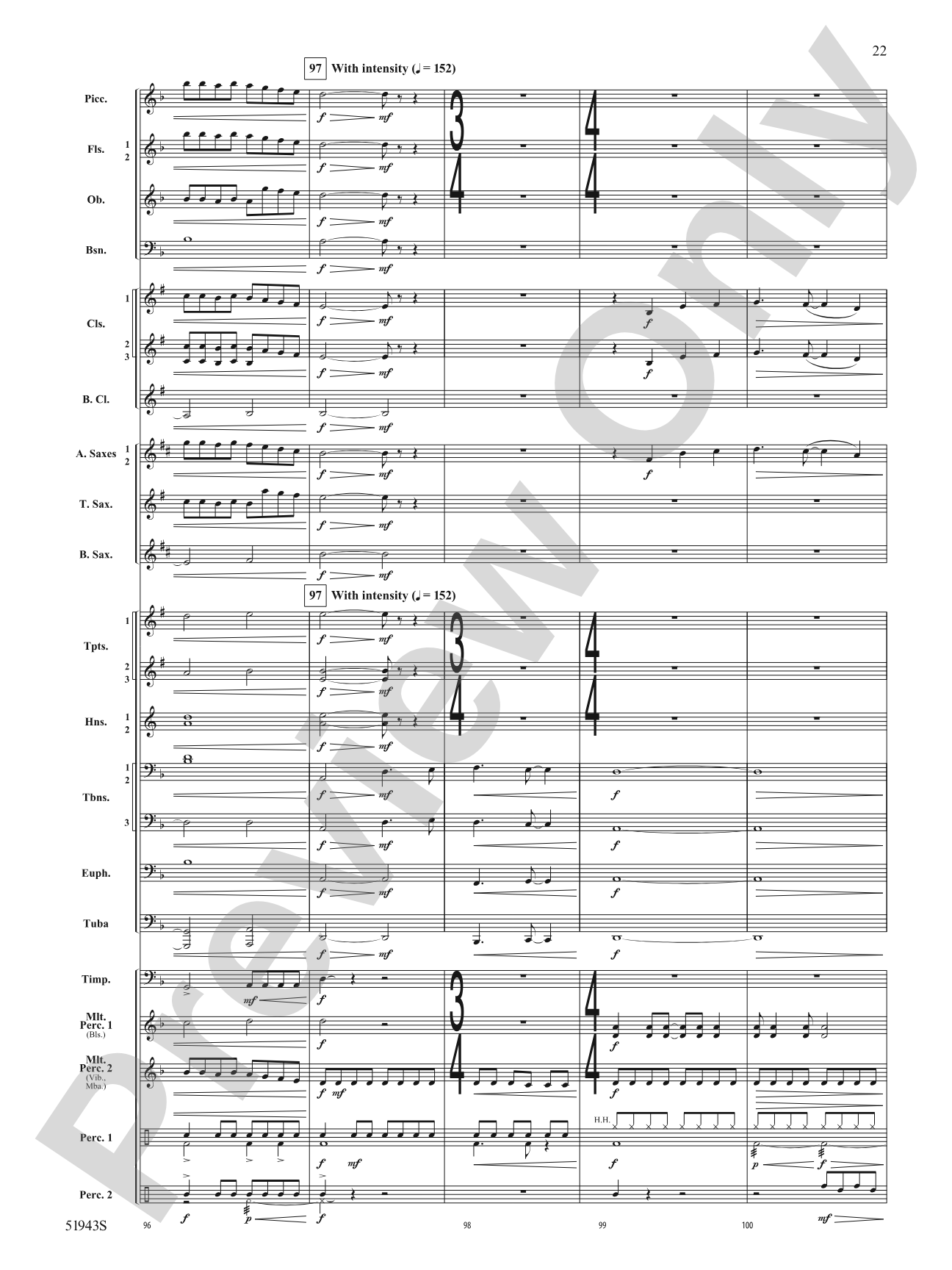 Rising From the Earth: Concert Band Conductor Score & Parts