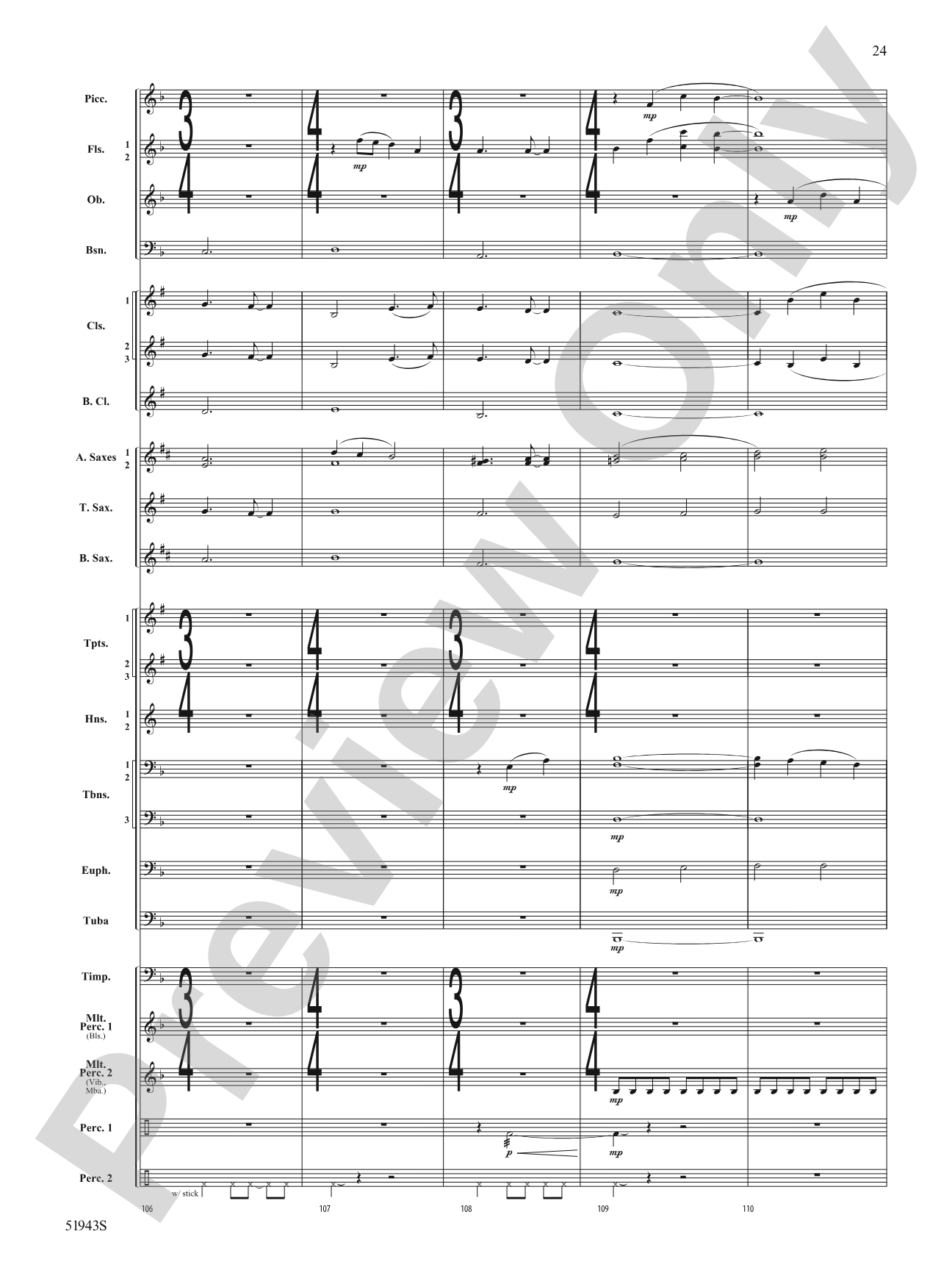 Rising From the Earth: Concert Band Conductor Score & Parts