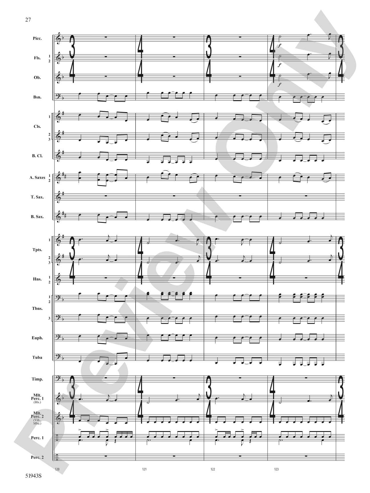 Rising From the Earth: Concert Band Conductor Score & Parts