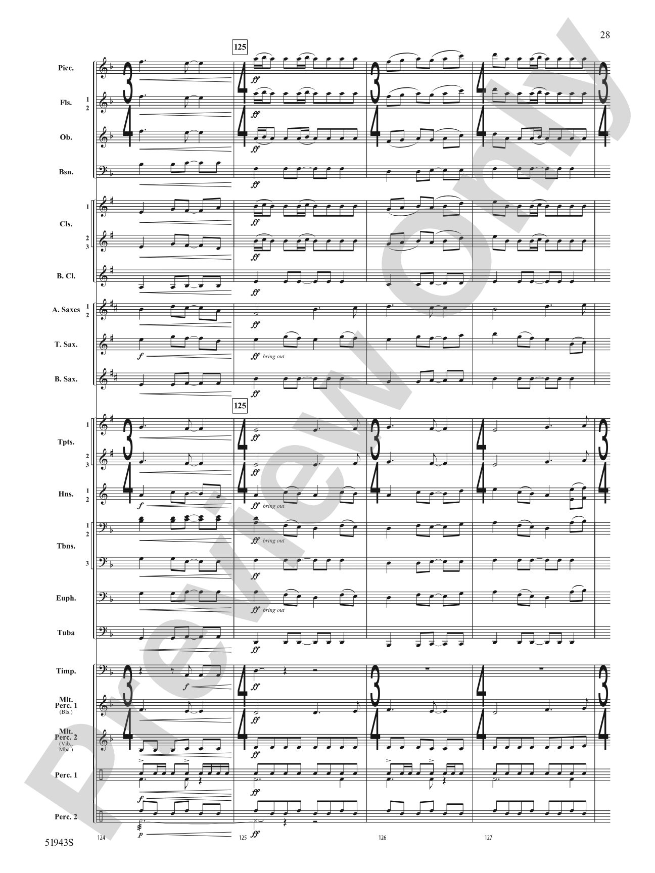 Rising From the Earth: Concert Band Conductor Score & Parts