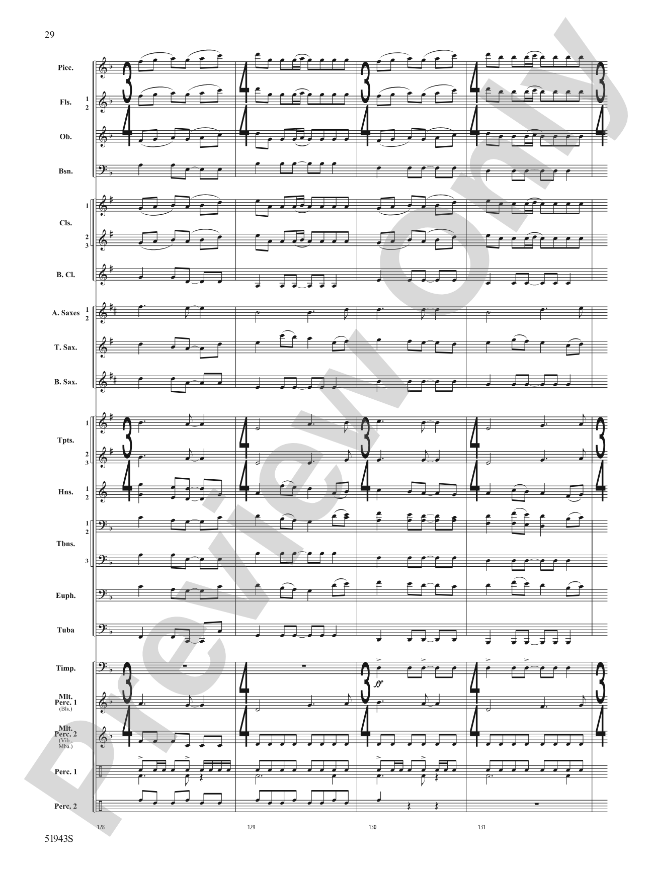 Rising From the Earth: Concert Band Conductor Score & Parts