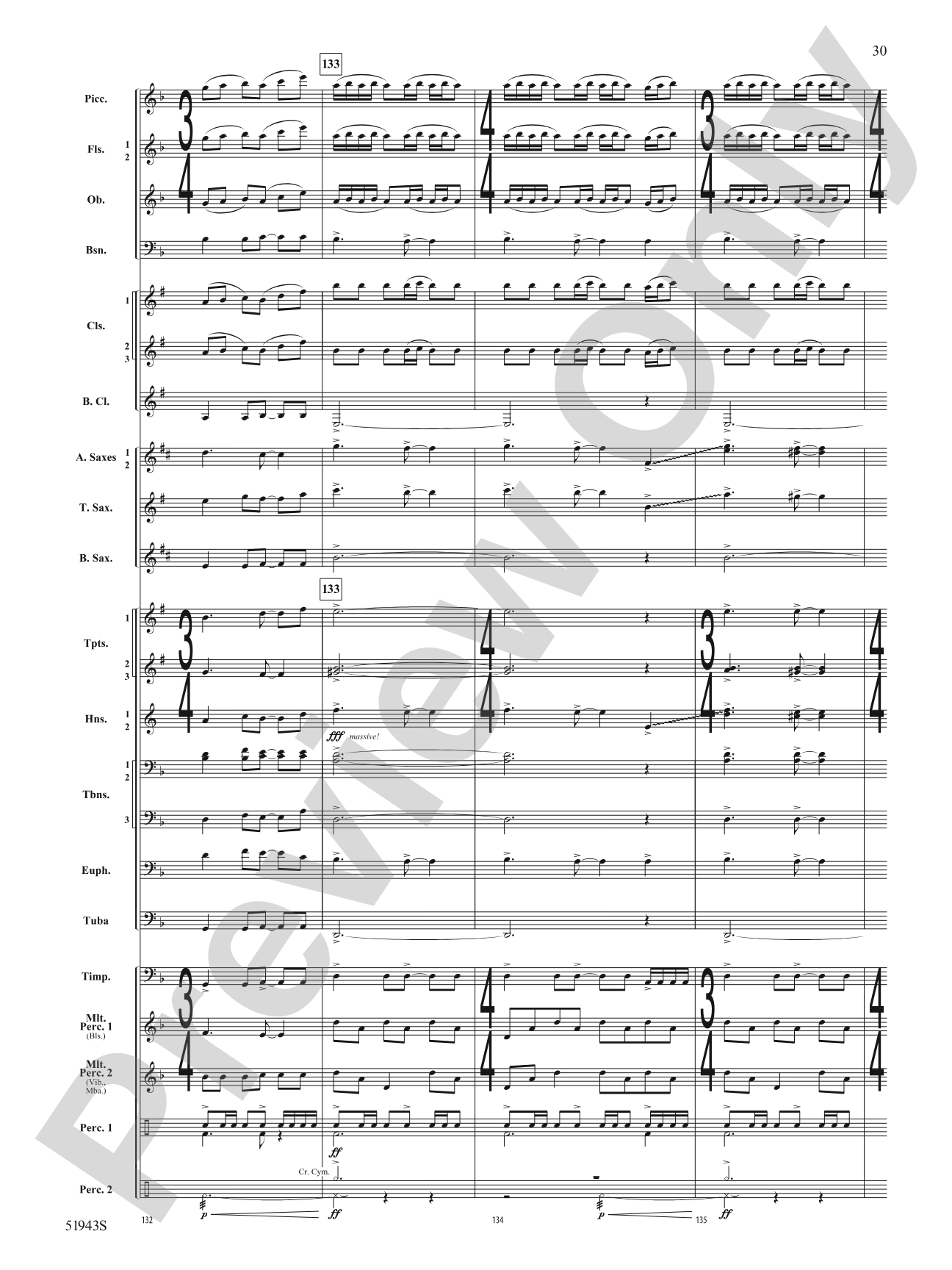 Rising From the Earth: Concert Band Conductor Score & Parts