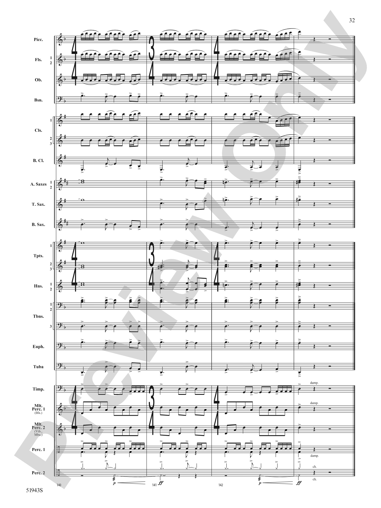 Rising From the Earth: Concert Band Conductor Score & Parts