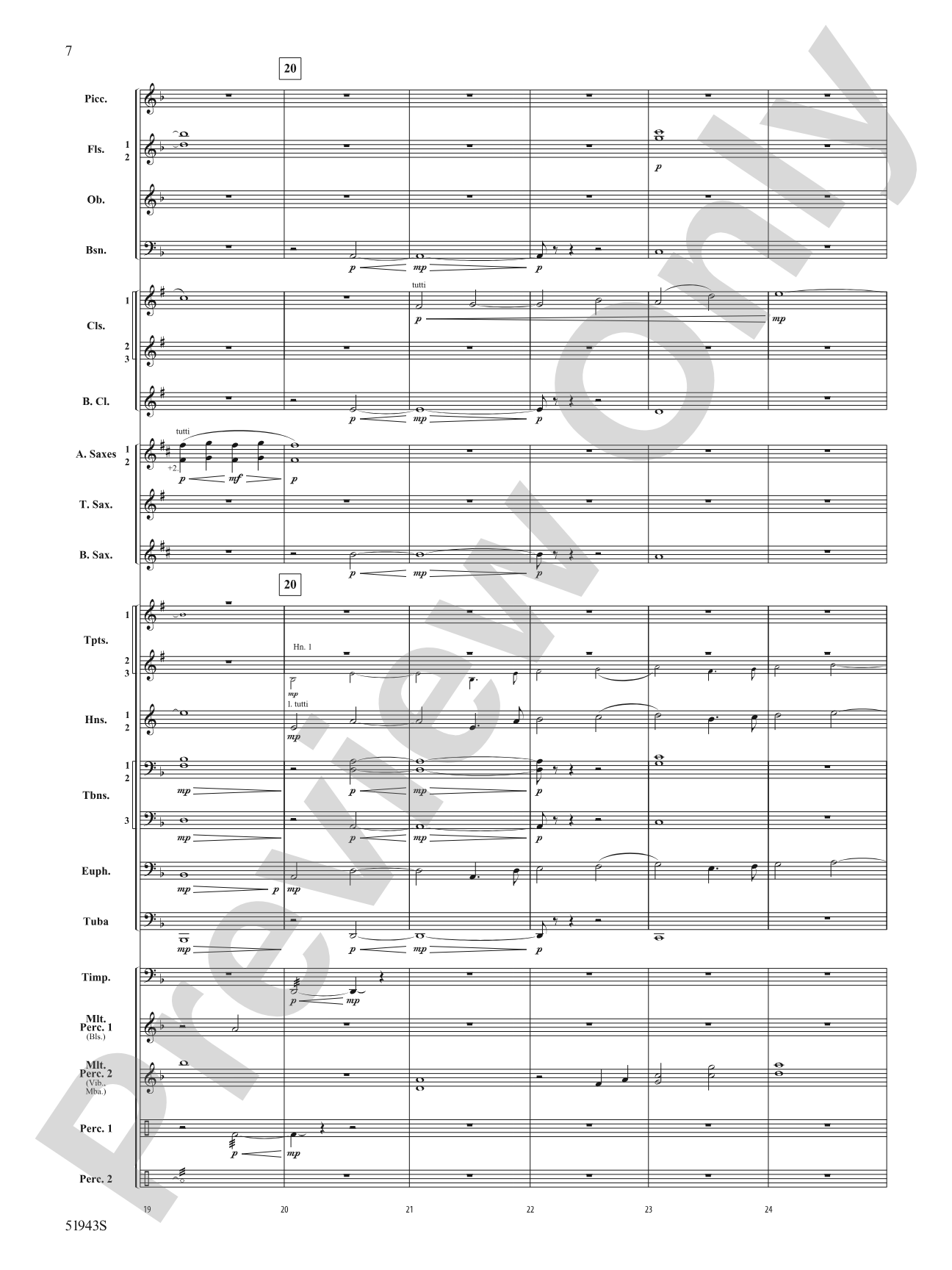 Rising From the Earth: Concert Band Conductor Score & Parts