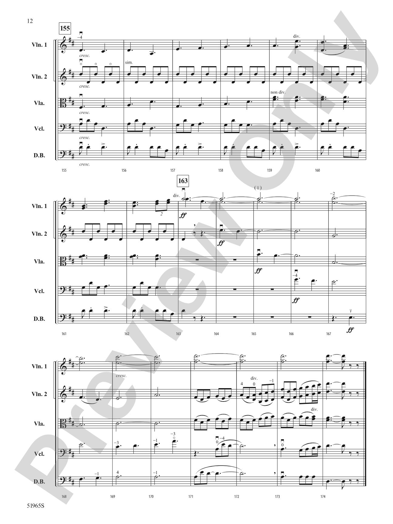 Onward: String Orchestra Conductor Score & Parts