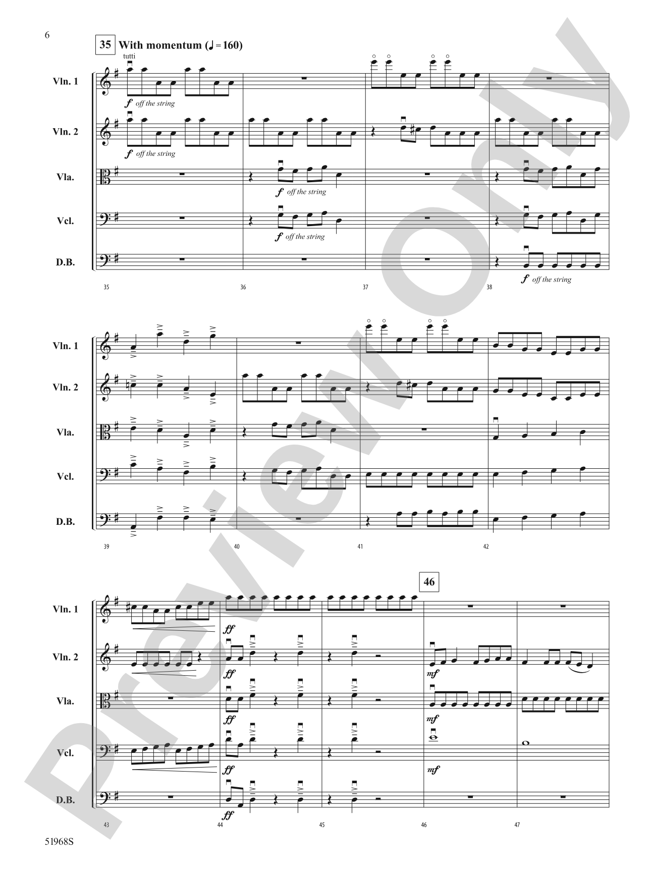 Closer to the Sky: String Orchestra Conductor Score & Parts