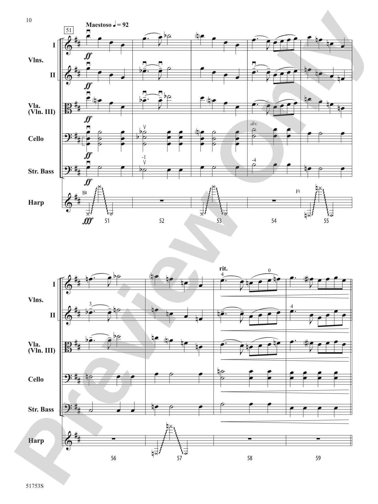 Flight of the Ice Dragon: String Orchestra Conductor Score & Parts