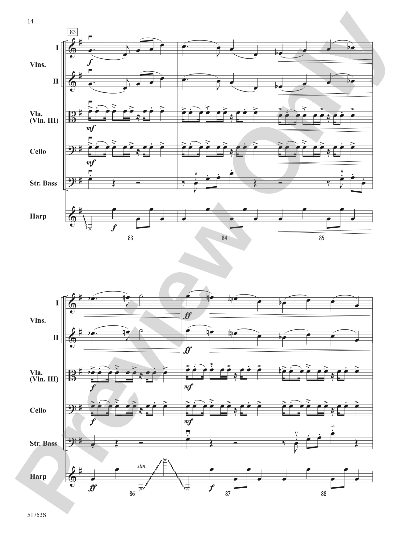 Flight of the Ice Dragon: String Orchestra Conductor Score & Parts
