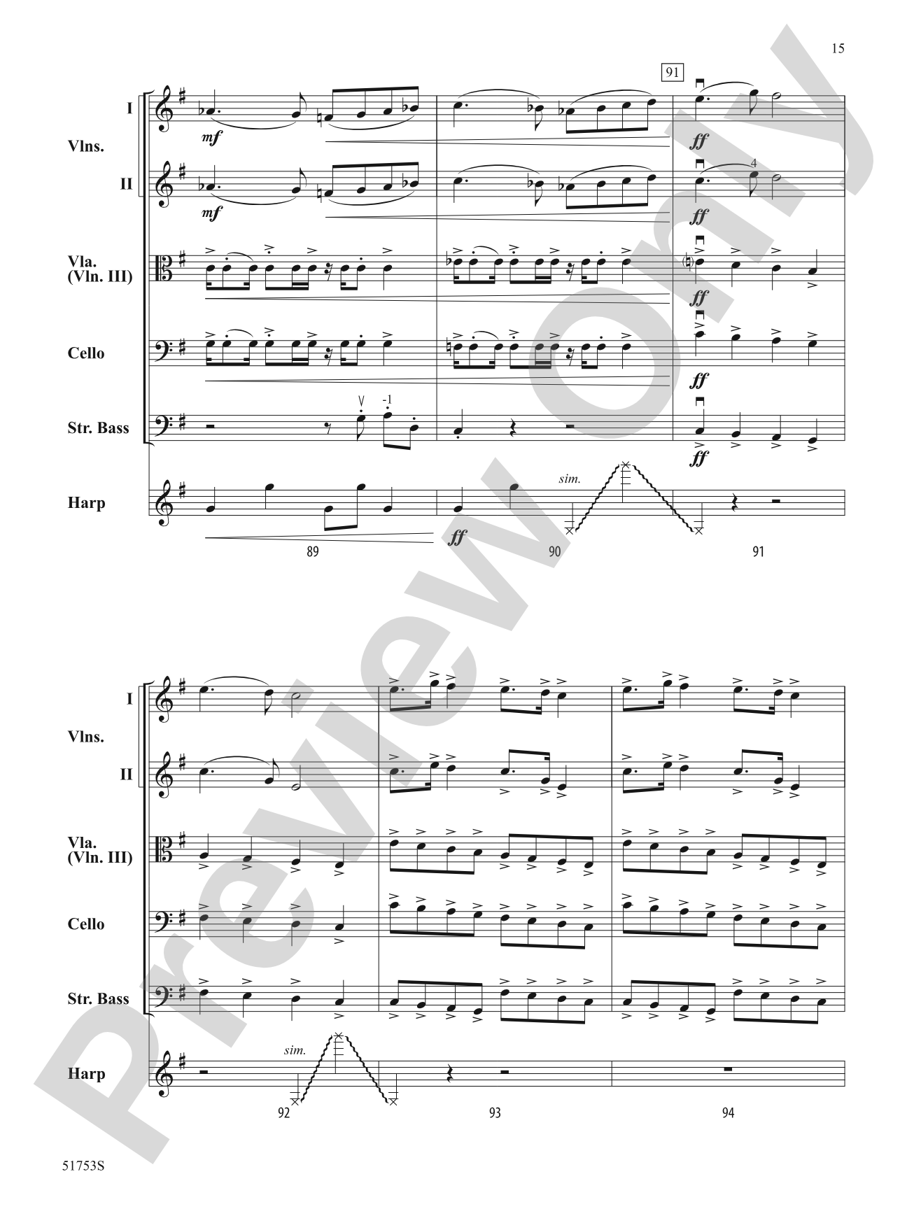 Flight of the Ice Dragon: String Orchestra Conductor Score & Parts