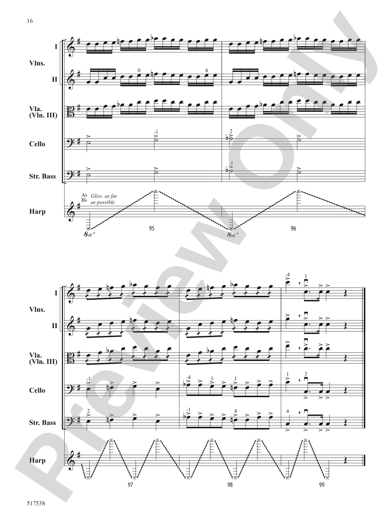 Flight of the Ice Dragon: String Orchestra Conductor Score & Parts