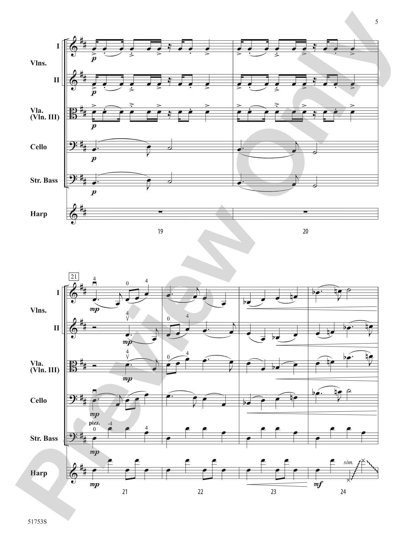 Flight of the Ice Dragon: String Orchestra Conductor Score & Parts