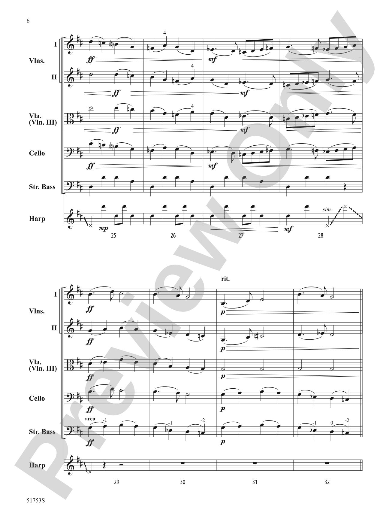 Flight of the Ice Dragon: String Orchestra Conductor Score & Parts