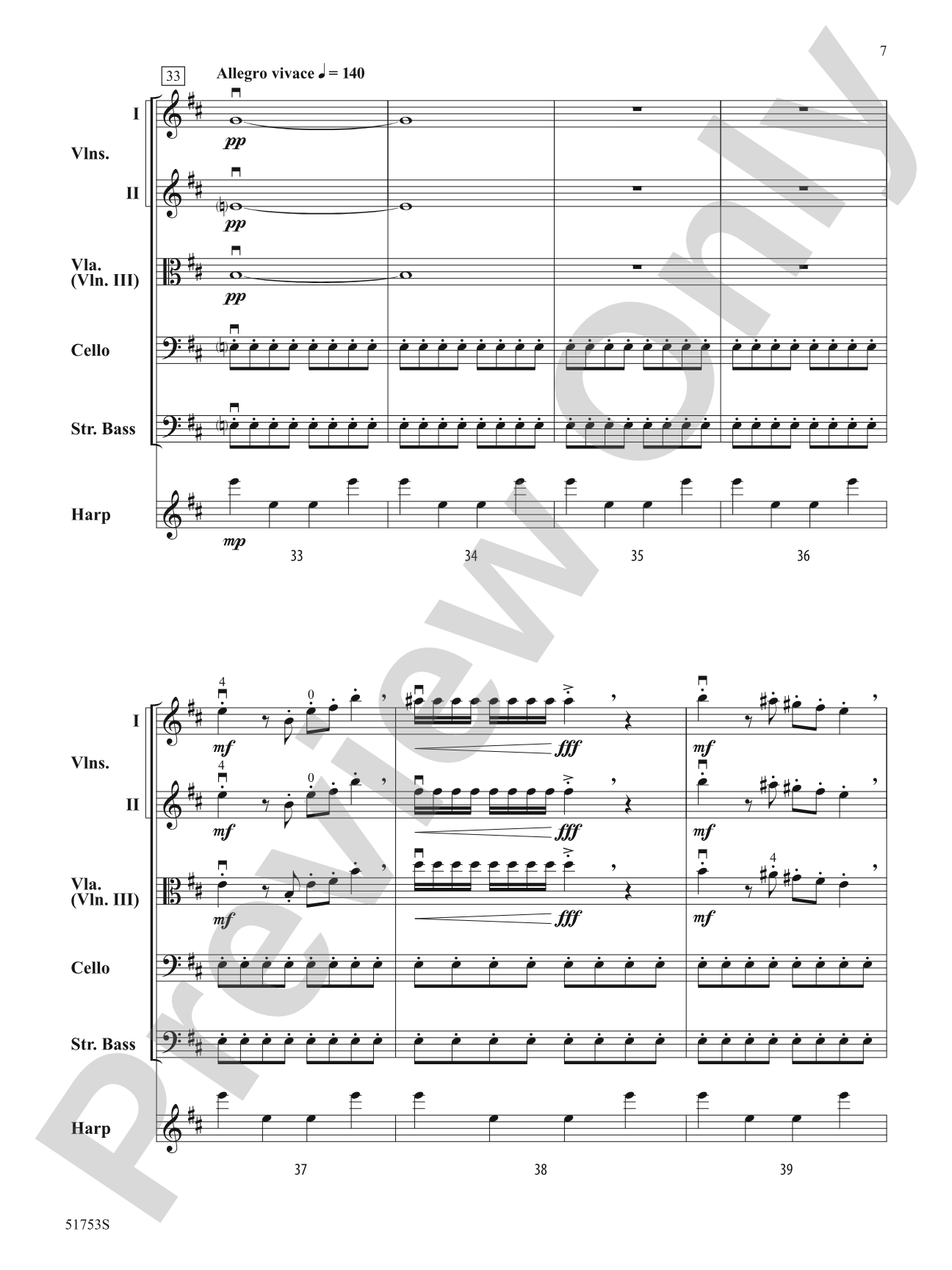 Flight of the Ice Dragon: String Orchestra Conductor Score & Parts