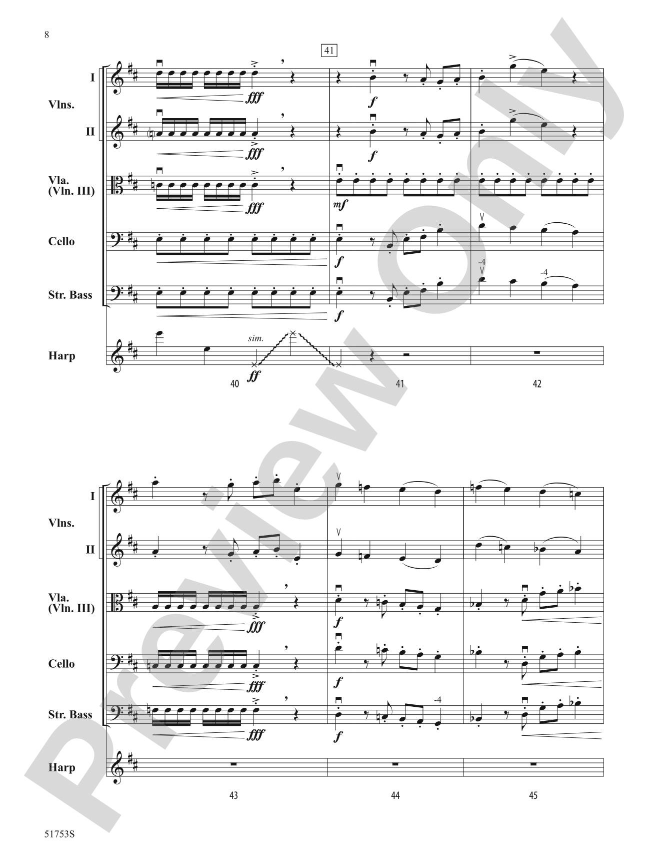 Flight of the Ice Dragon: String Orchestra Conductor Score & Parts