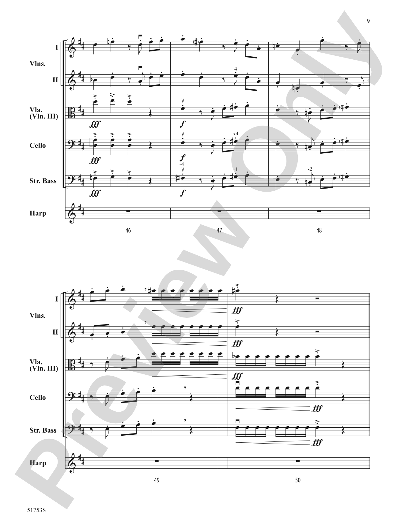 Flight of the Ice Dragon: String Orchestra Conductor Score & Parts