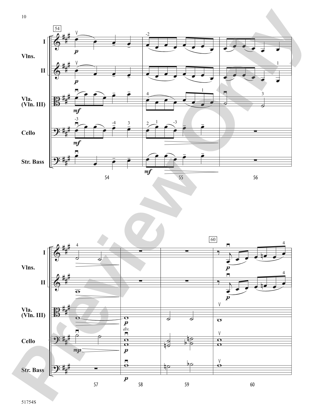 Final Voyage: String Orchestra Conductor Score & Parts