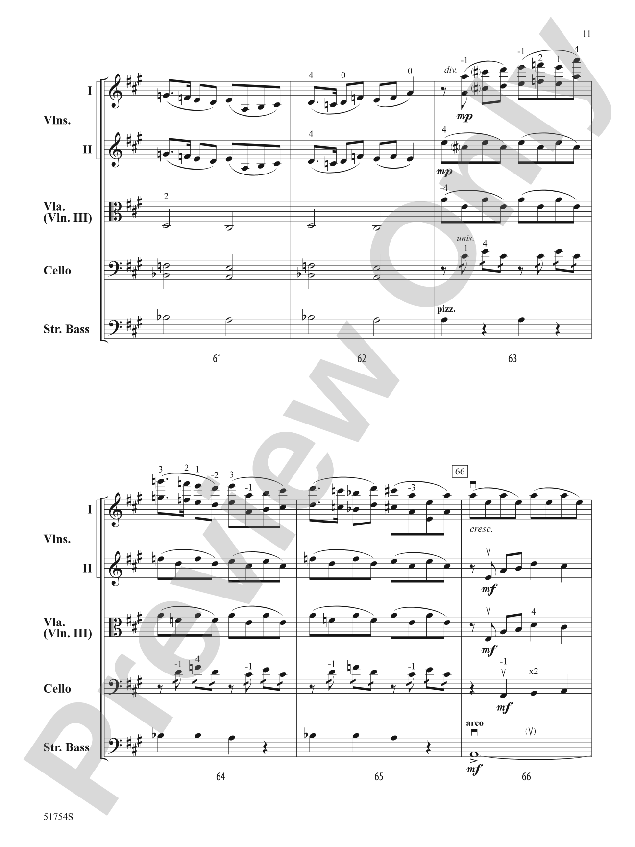 Final Voyage: String Orchestra Conductor Score & Parts