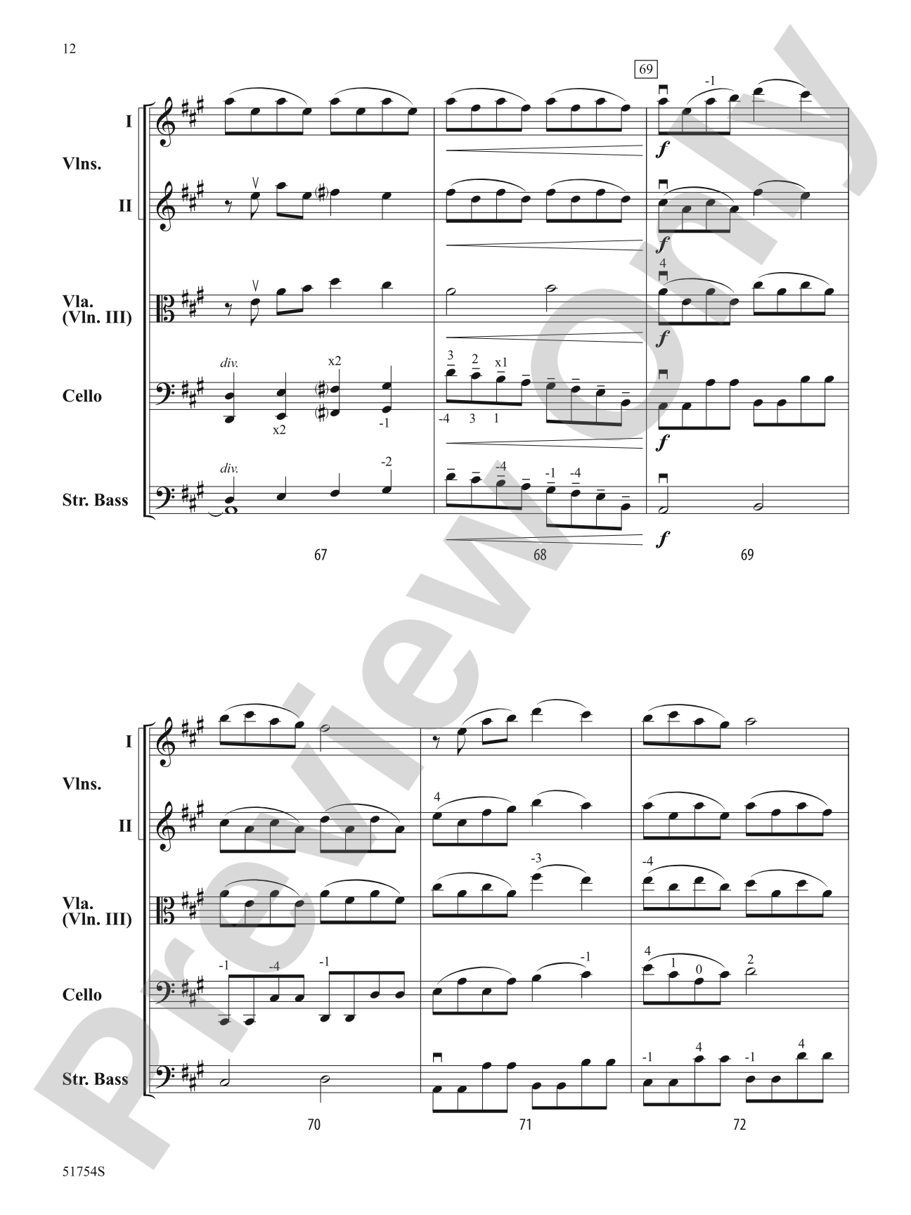 Final Voyage: String Orchestra Conductor Score & Parts