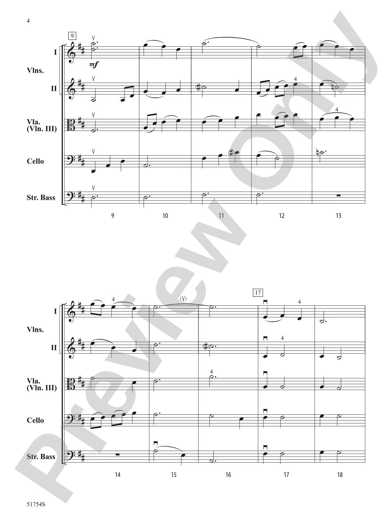 Final Voyage: String Orchestra Conductor Score & Parts