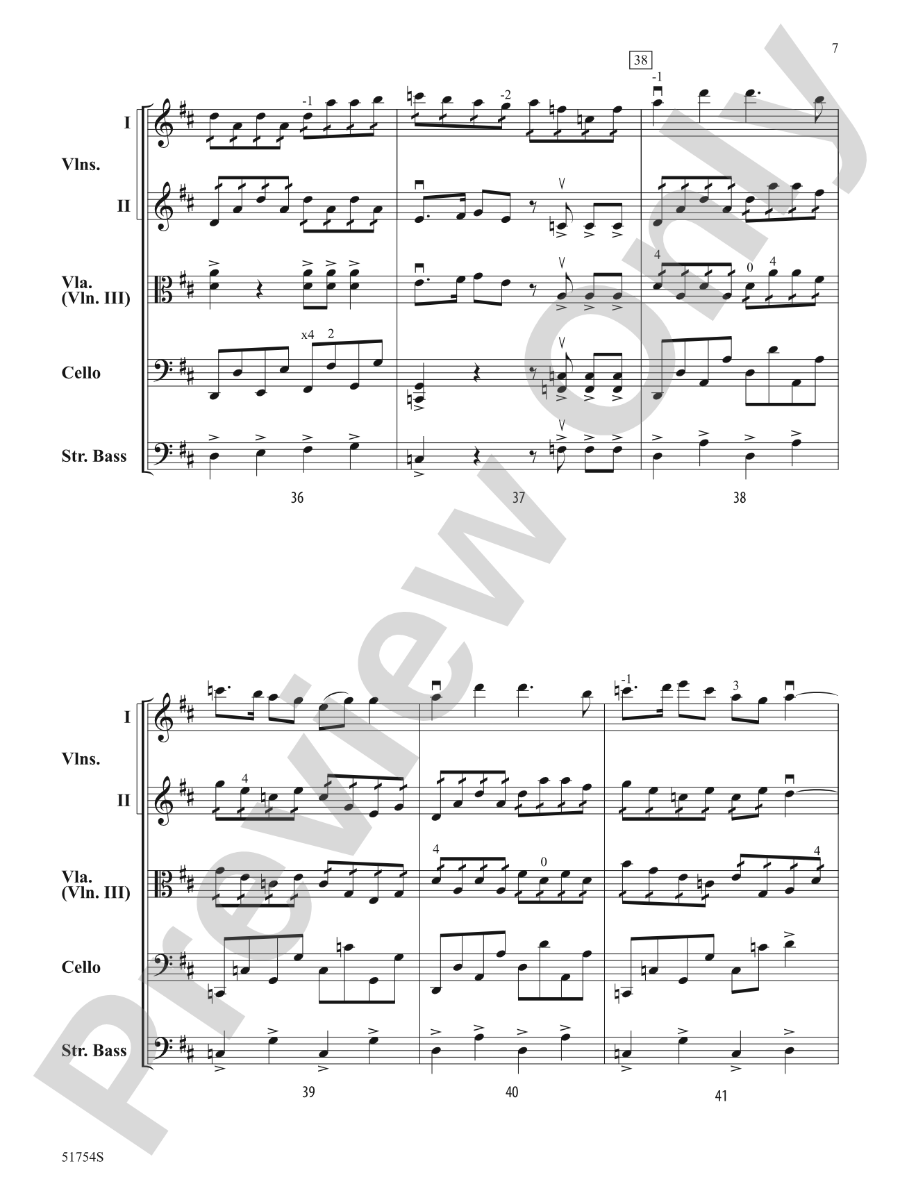 Final Voyage: String Orchestra Conductor Score & Parts