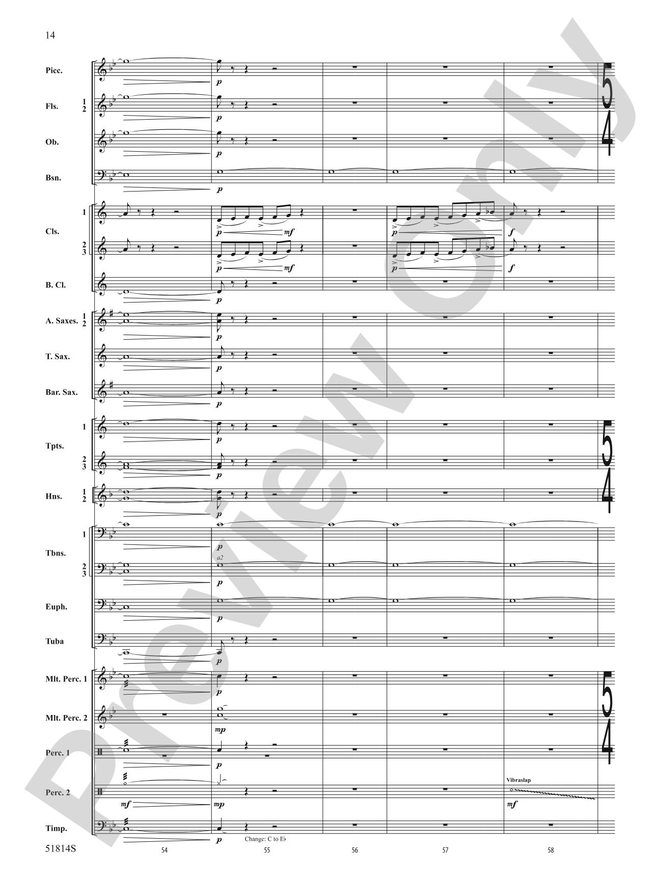 Windstorm: Concert Band Conductor Score & Parts