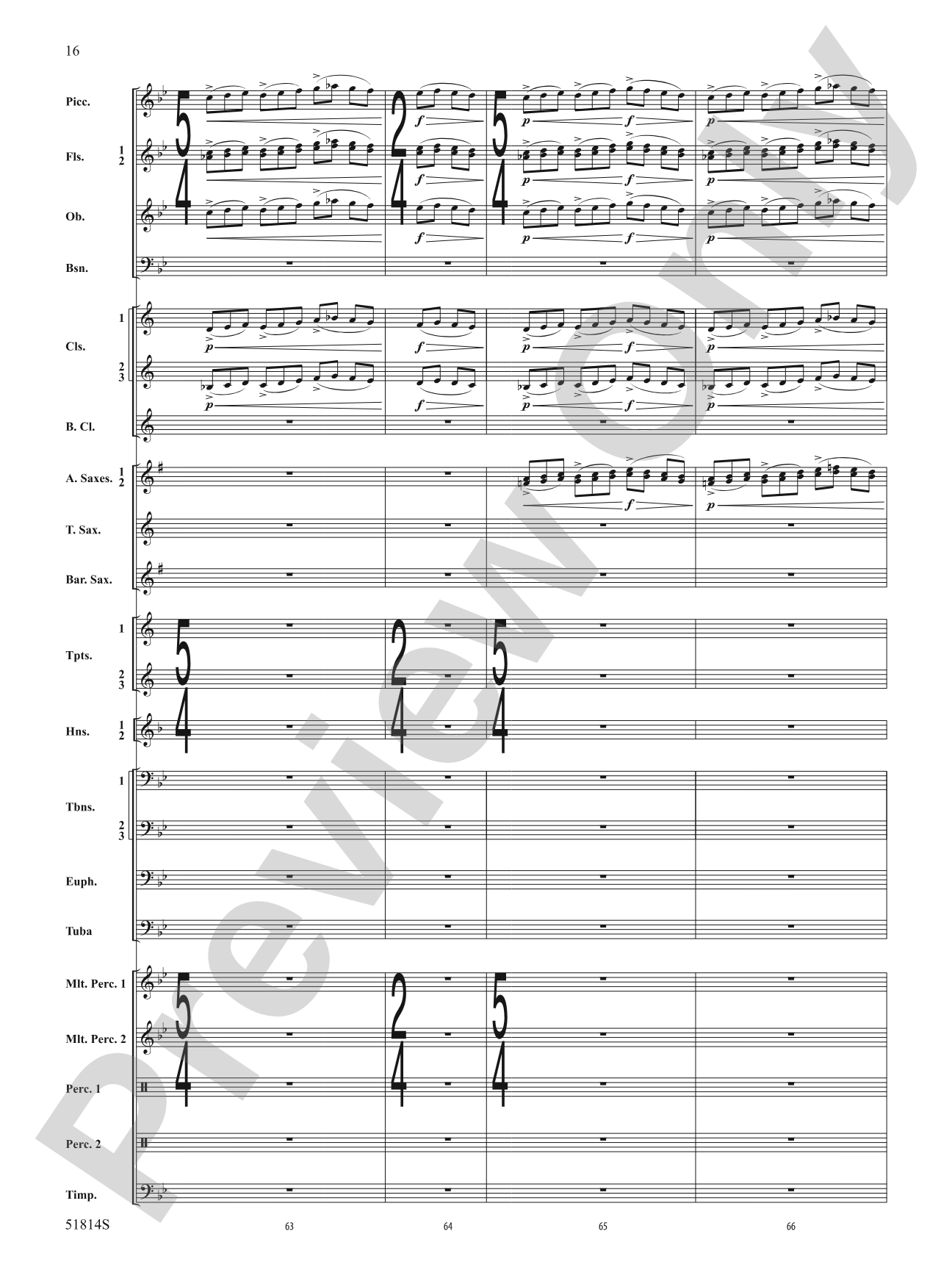 Windstorm: Concert Band Conductor Score & Parts