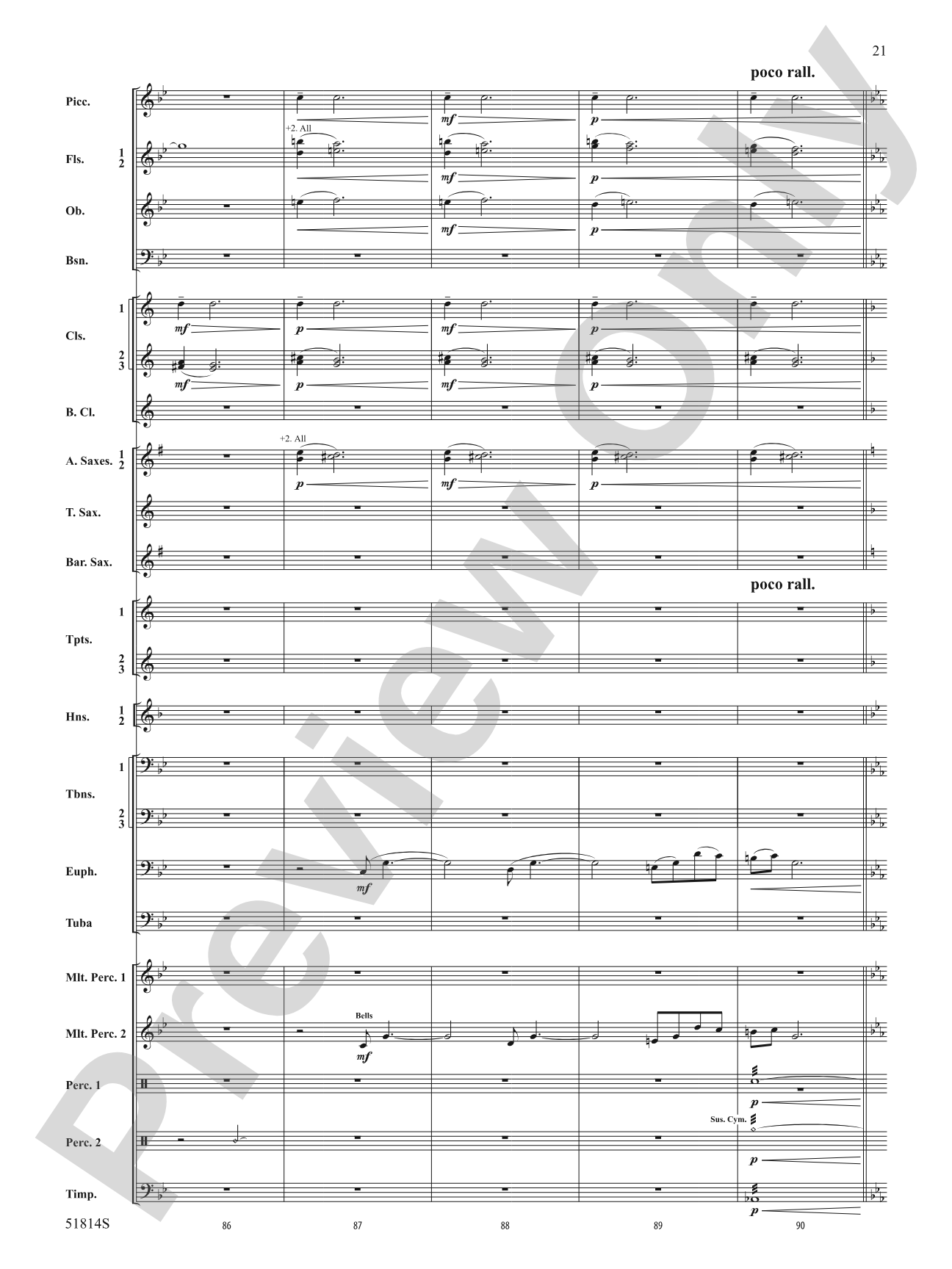 Windstorm: Concert Band Conductor Score & Parts