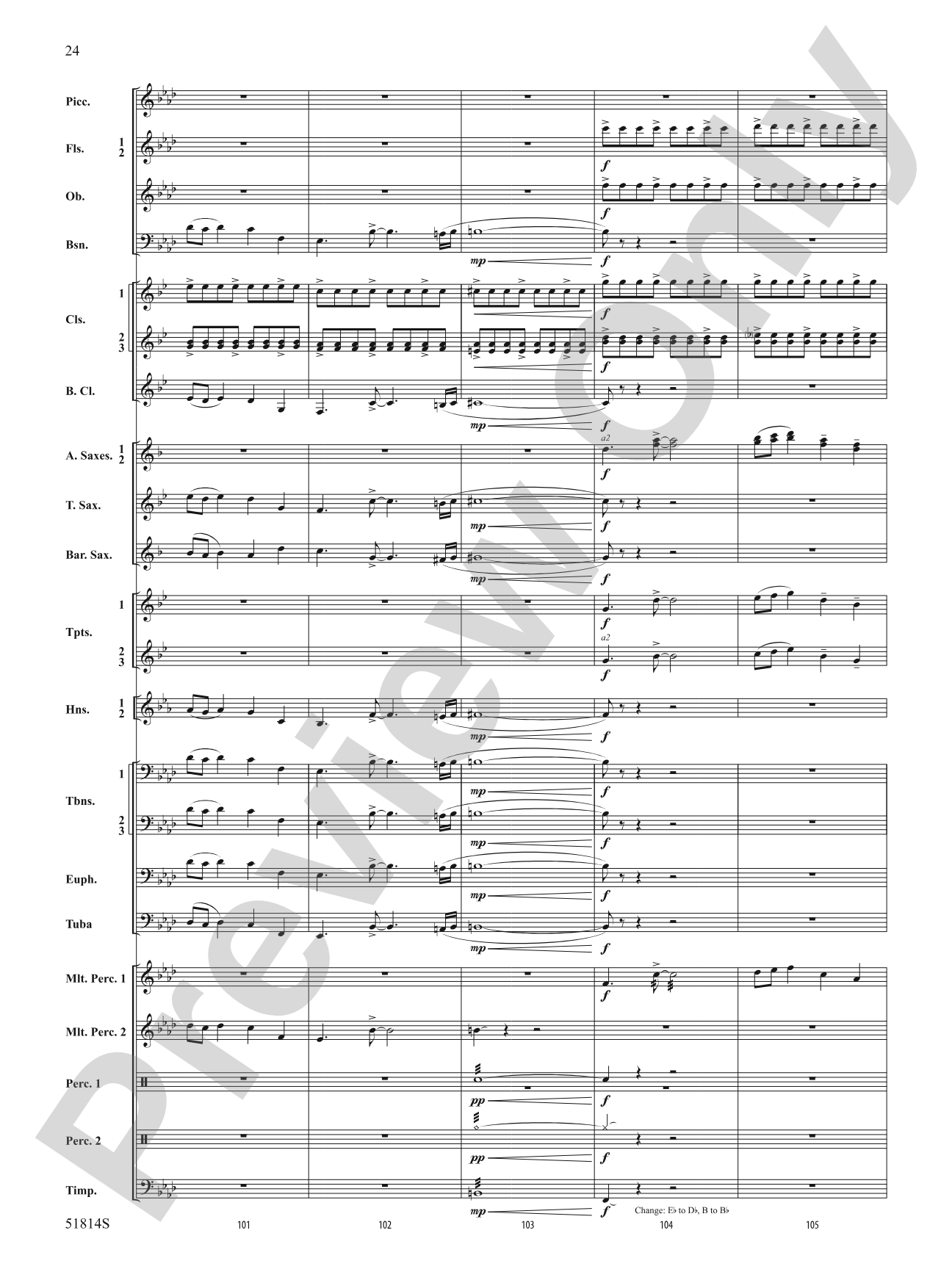 Windstorm: Concert Band Conductor Score & Parts