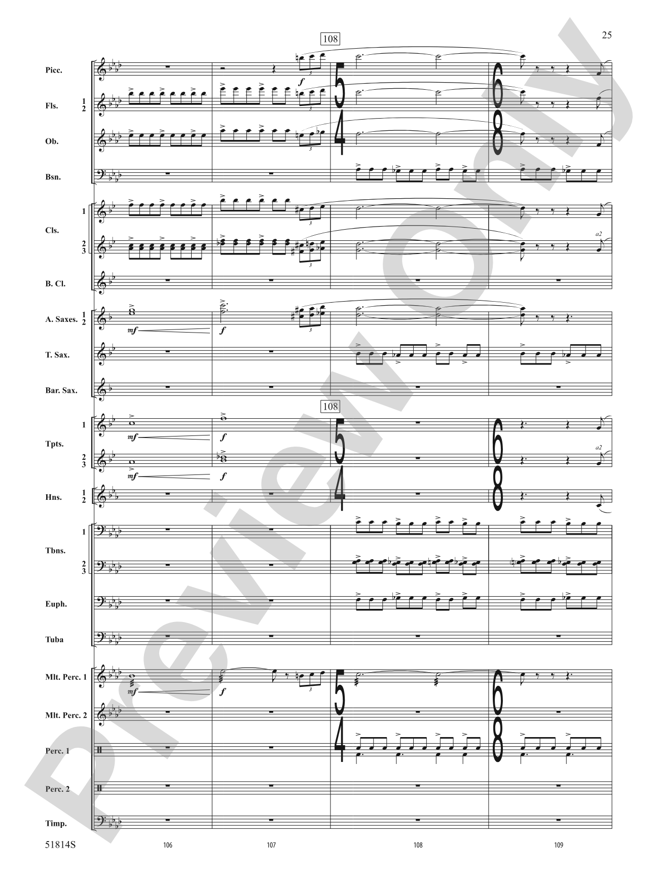 Windstorm: Concert Band Conductor Score & Parts