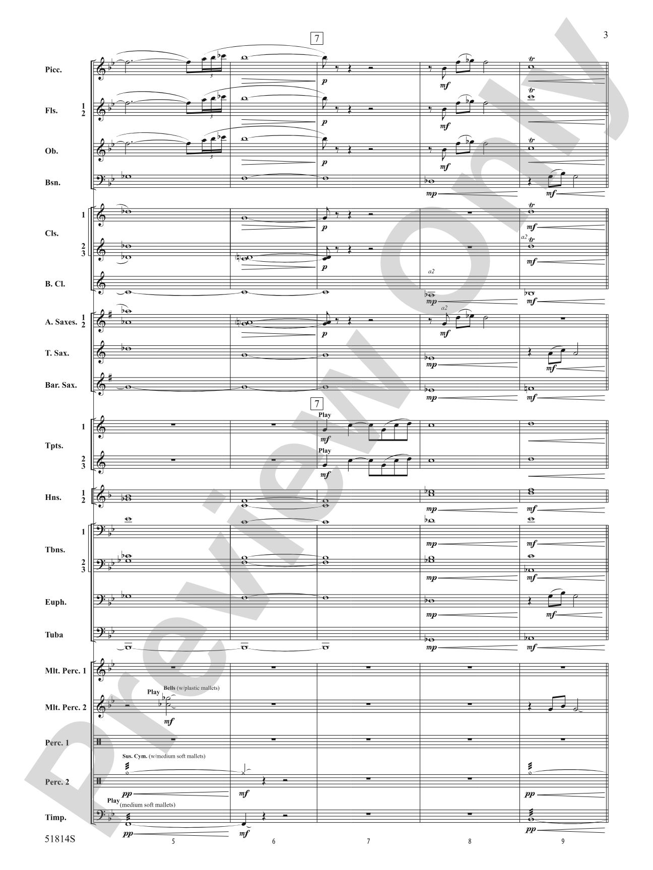 Windstorm: Concert Band Conductor Score & Parts
