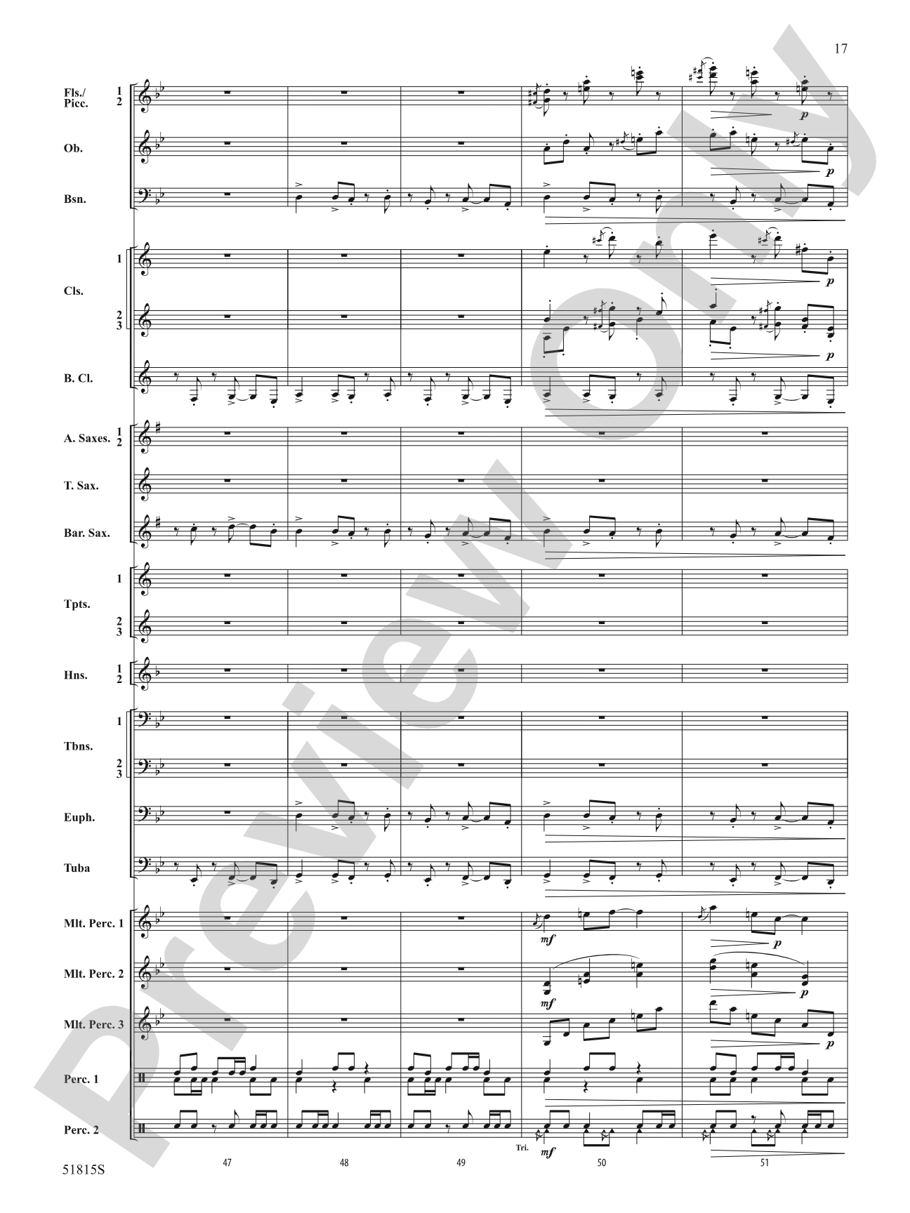 Festival: Concert Band Conductor Score & Parts