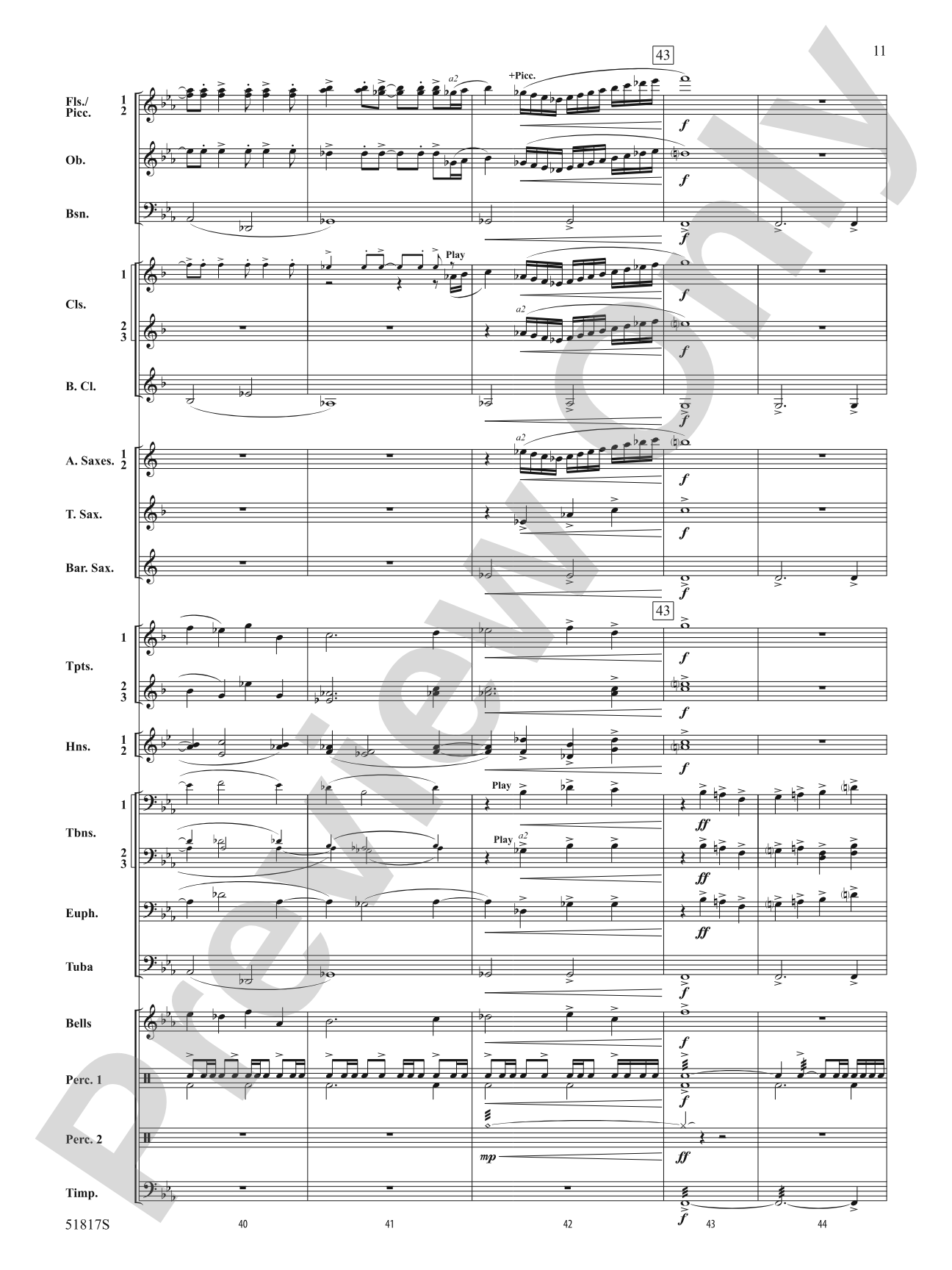 Trip the Light Fantastic!: Score