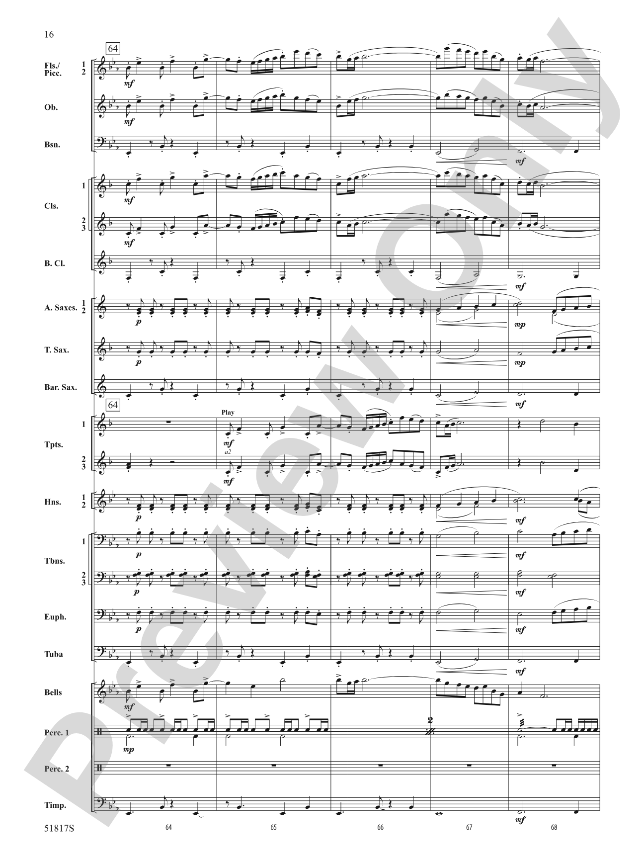 Trip the Light Fantastic!: Score