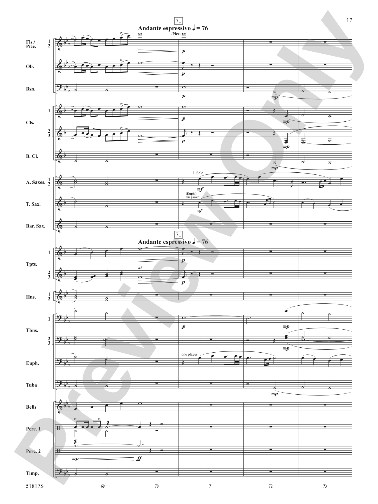 Trip the Light Fantastic!: Score