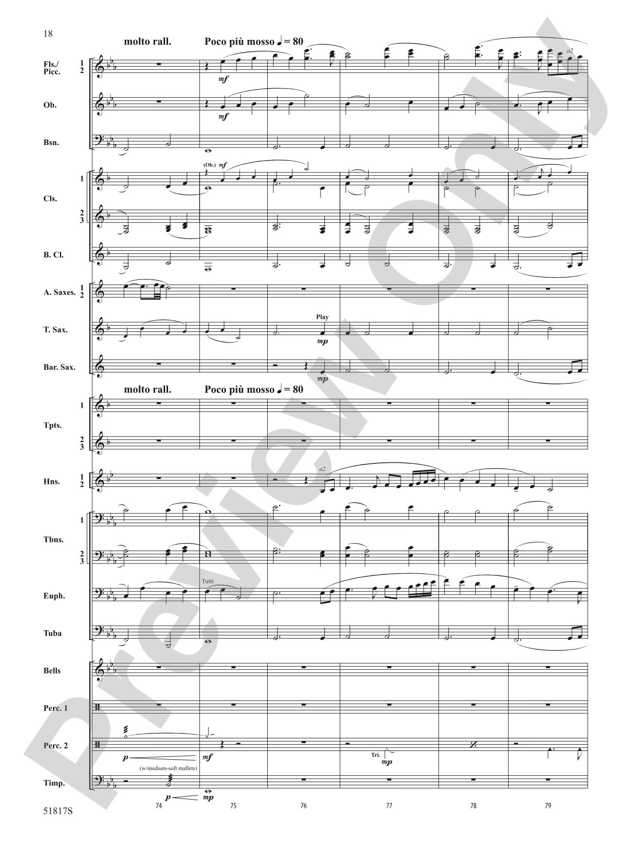 Trip the Light Fantastic!: Score