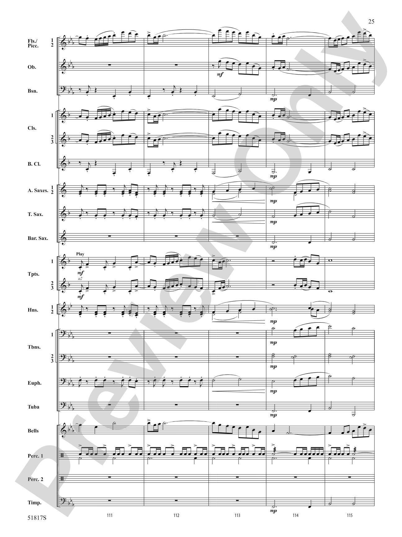 Trip the Light Fantastic!: Score