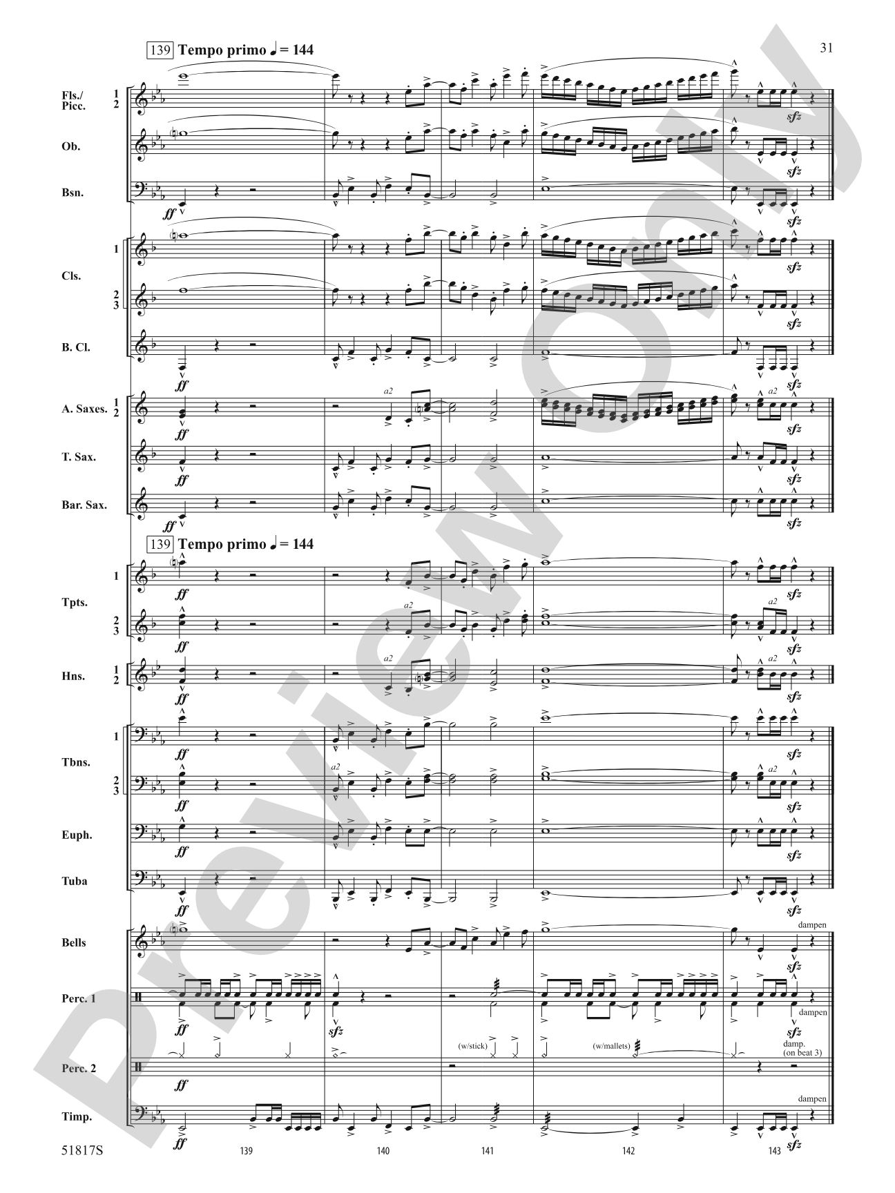 Trip the Light Fantastic!: Score